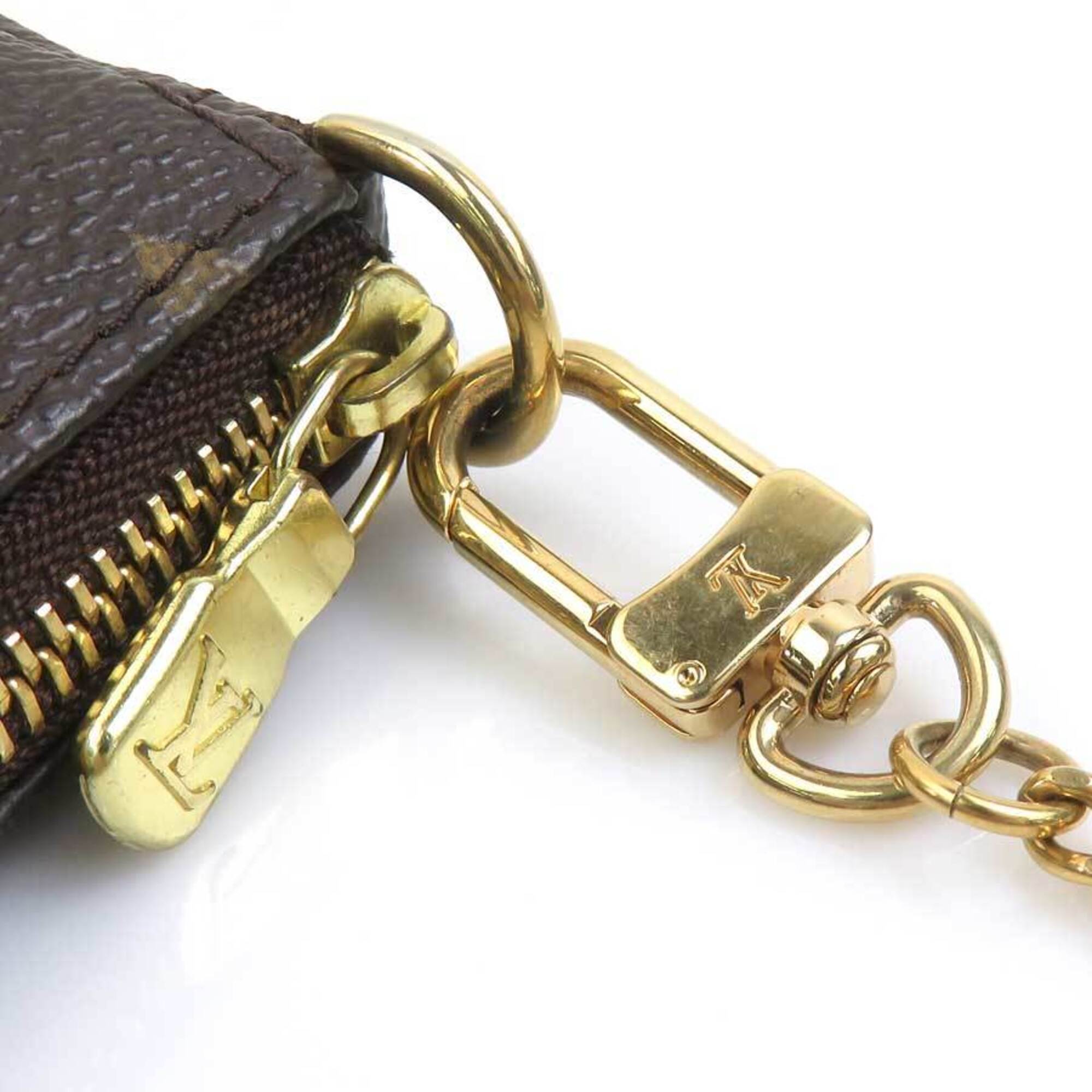 Louis Vuitton Brown Monogram Monogram Handbag Pochette Pouch (Pre-Owned)