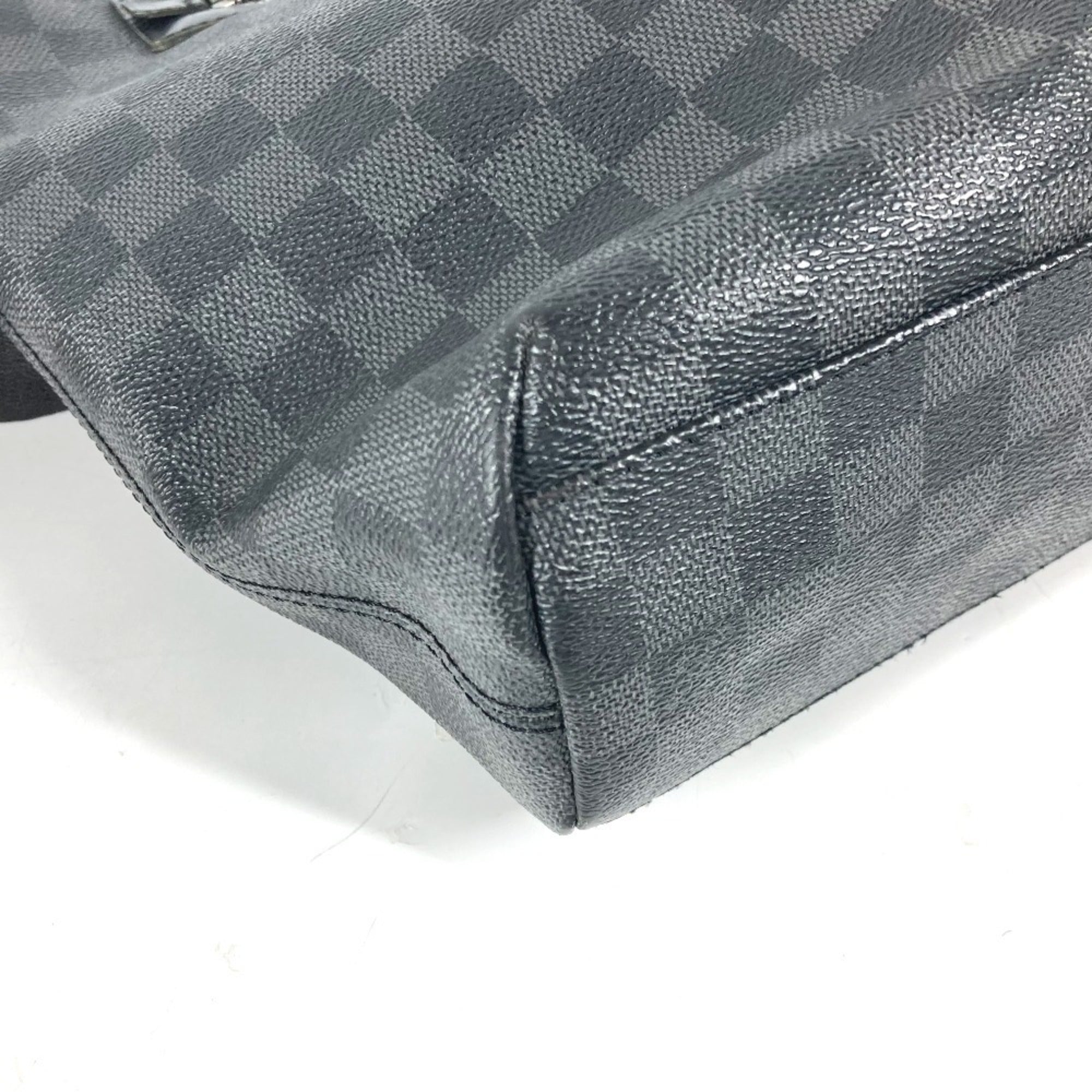 Louis Vuitton Black Damier Graphite Shoulder Bag (Pre-Owned)
