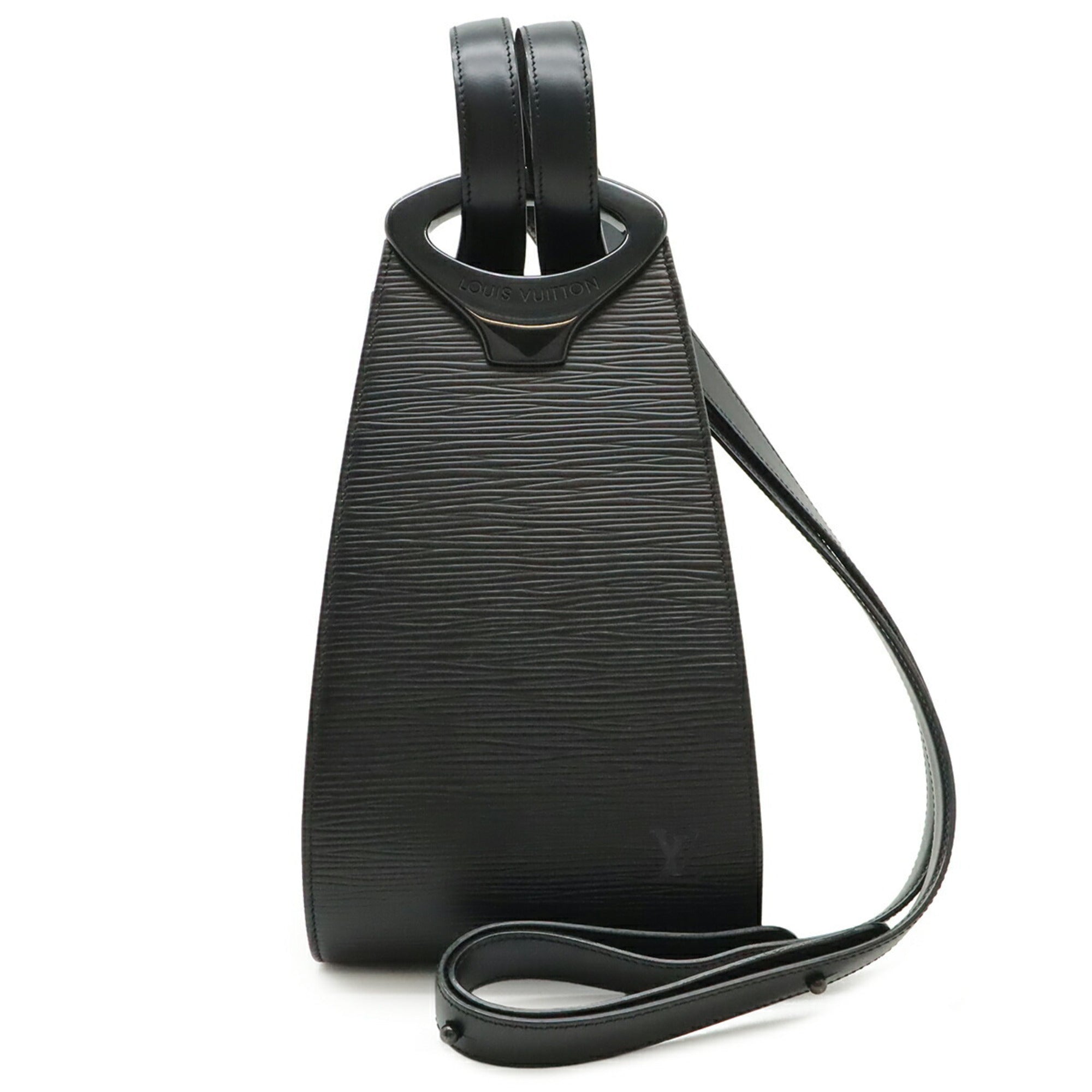 Louis Vuitton Epi Black Noir Epi Leather Shoulder Bag (Pre-Owned)