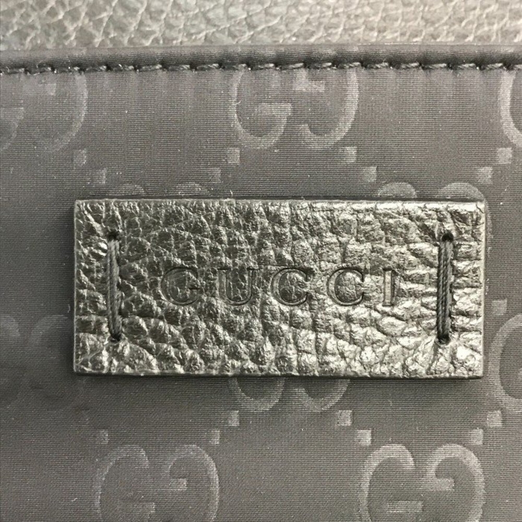 Gucci Black Nylon Leather Shoulder Bag (Pre-Owned)