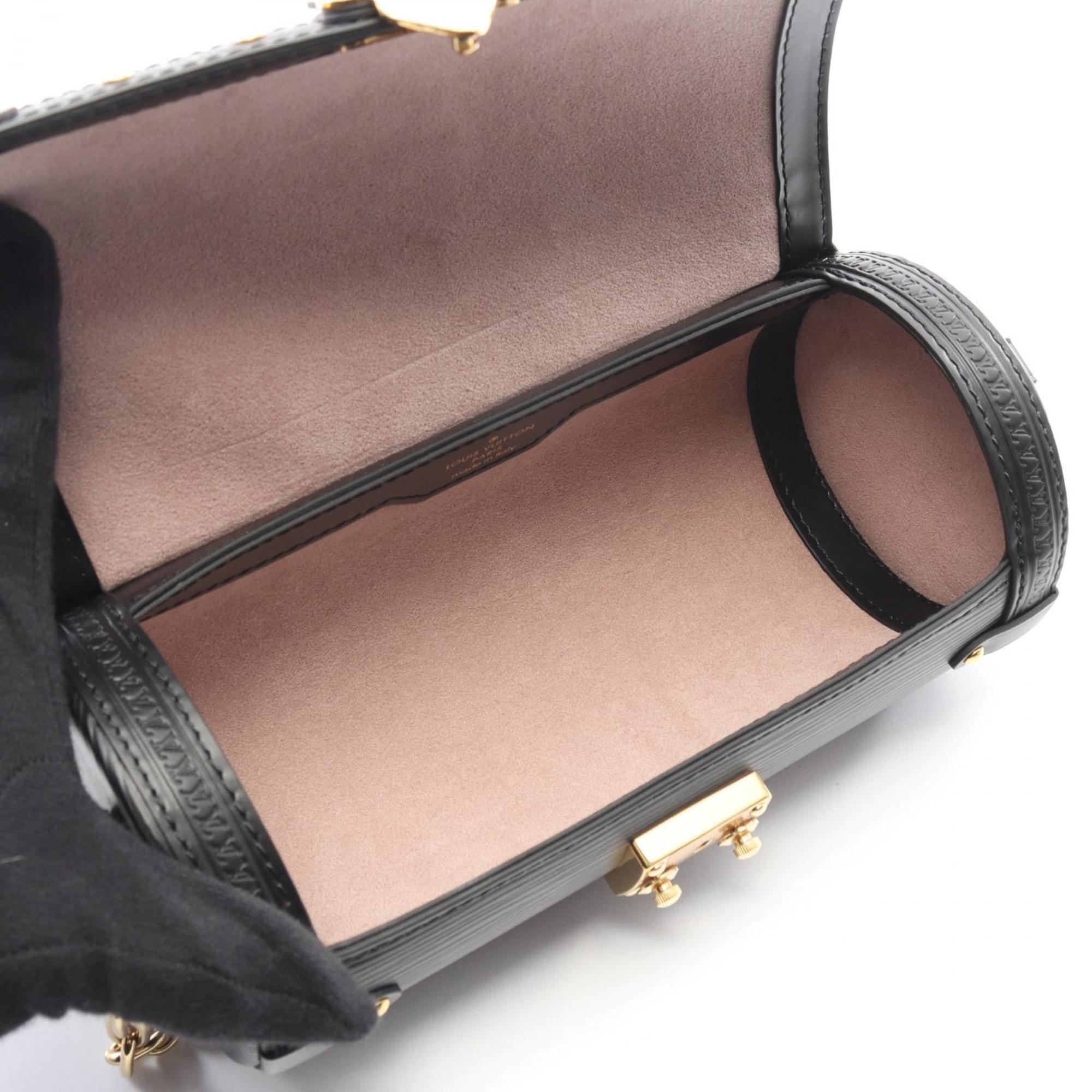 Louis Vuitton Black Epi Leather Handbag Shoulder Bag (Pre-Owned)