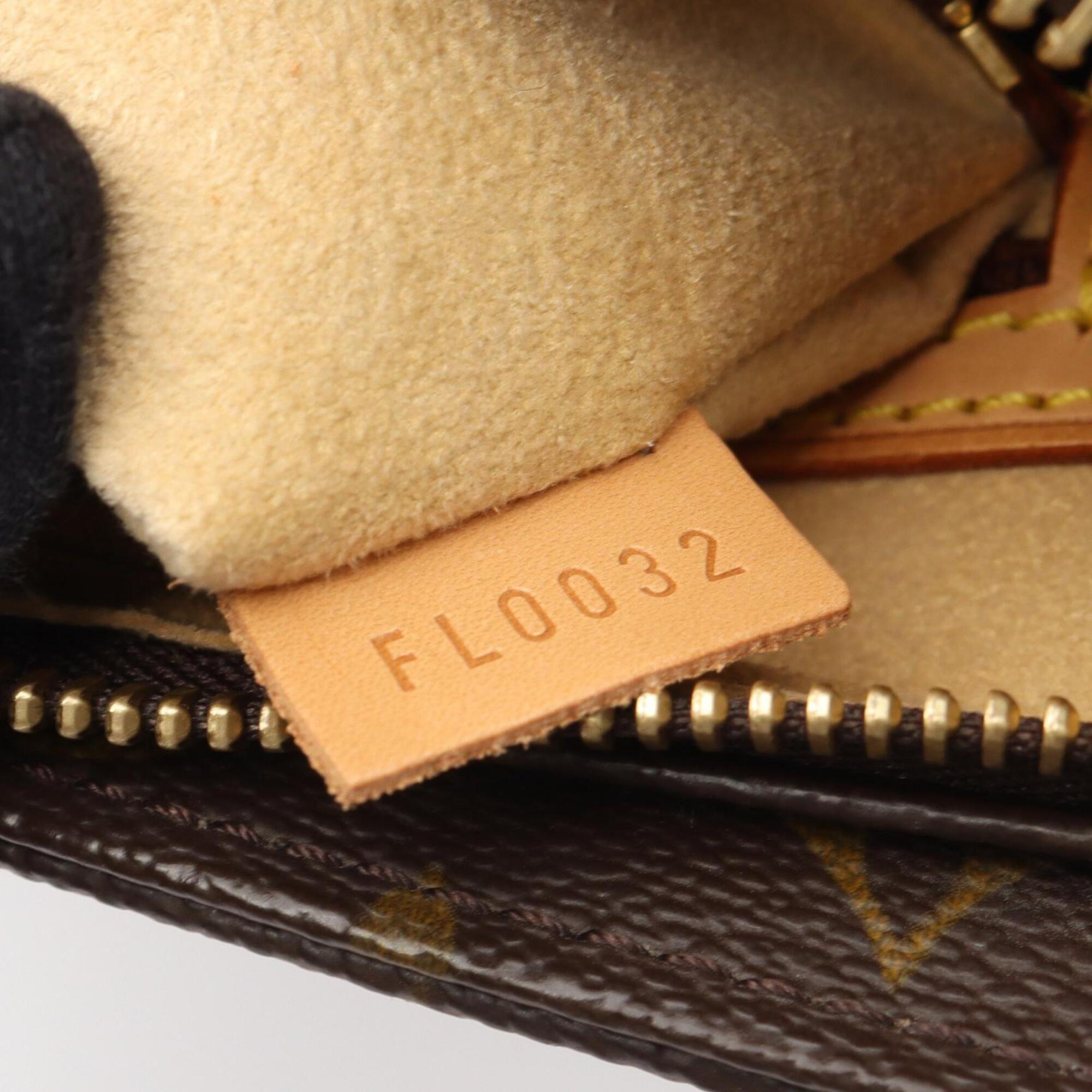 Louis Vuitton Brown Monogram Monogram Leather Handbag Shoulder Bag (Pre-Owned)