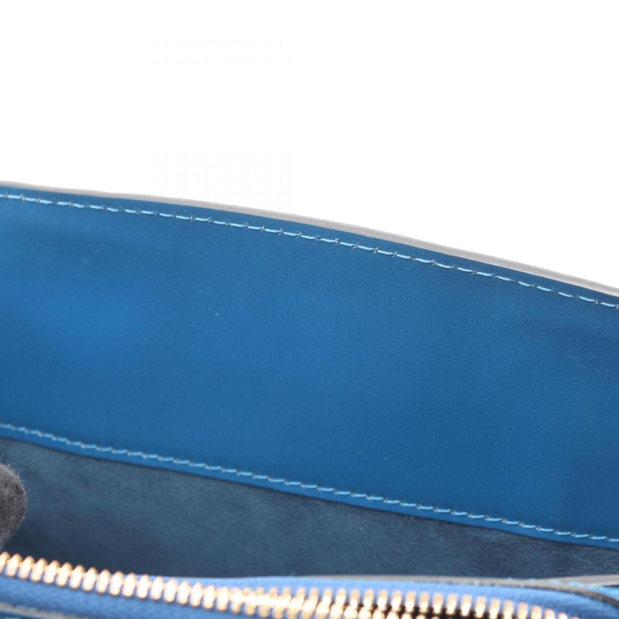 Louis Vuitton Blue Epi Leather Handbag (Pre-Owned)