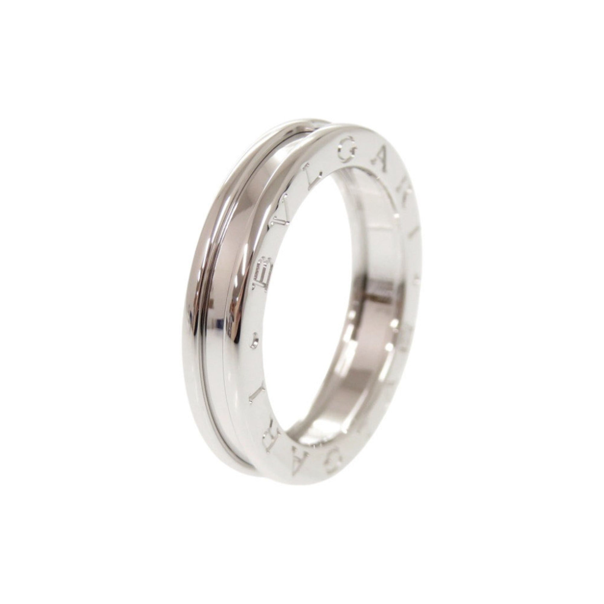Bvlgari White Gold White Gold (18K) Band Ring (Pre-Owned)