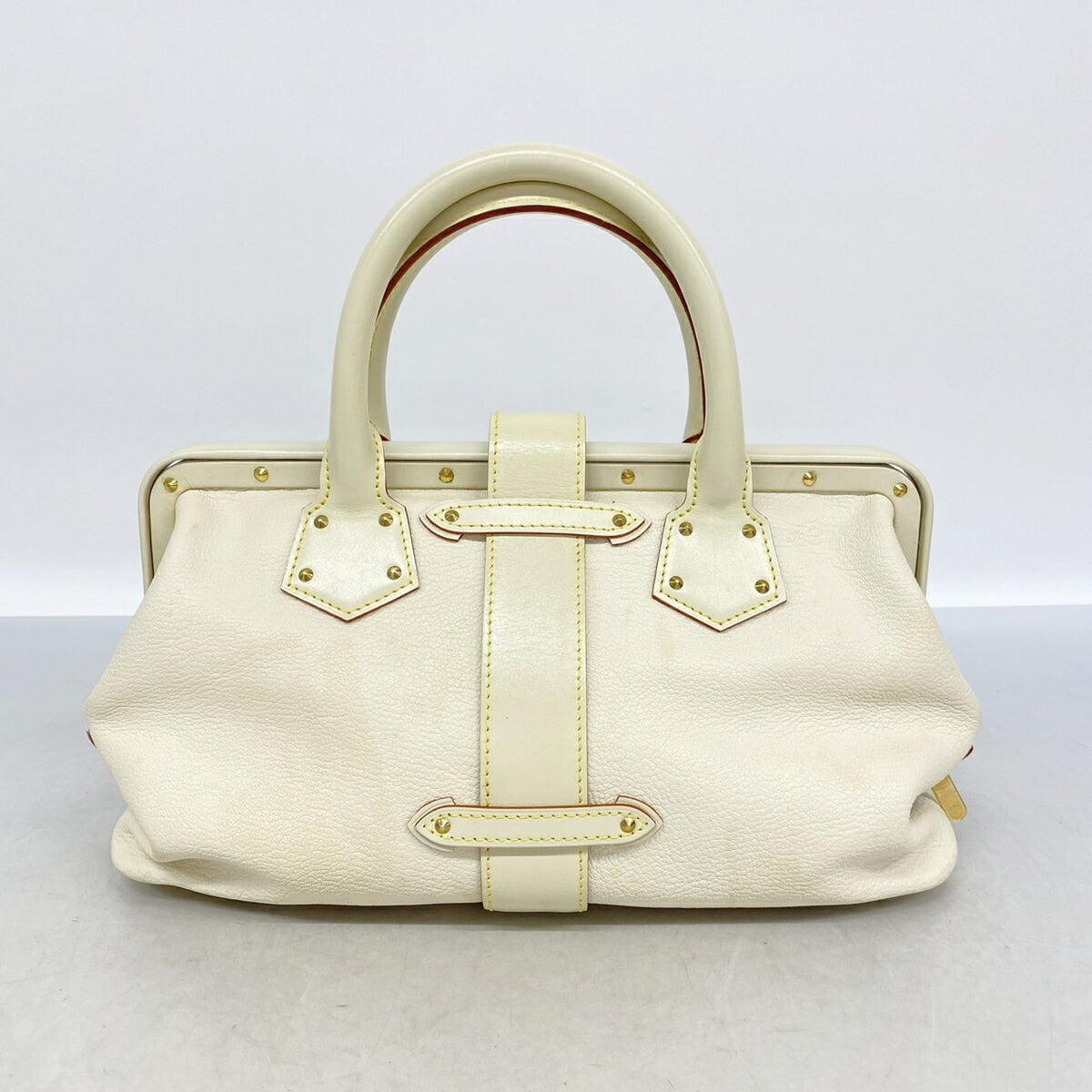 Louis Vuitton Blanc Handbag (Pre-Owned)
