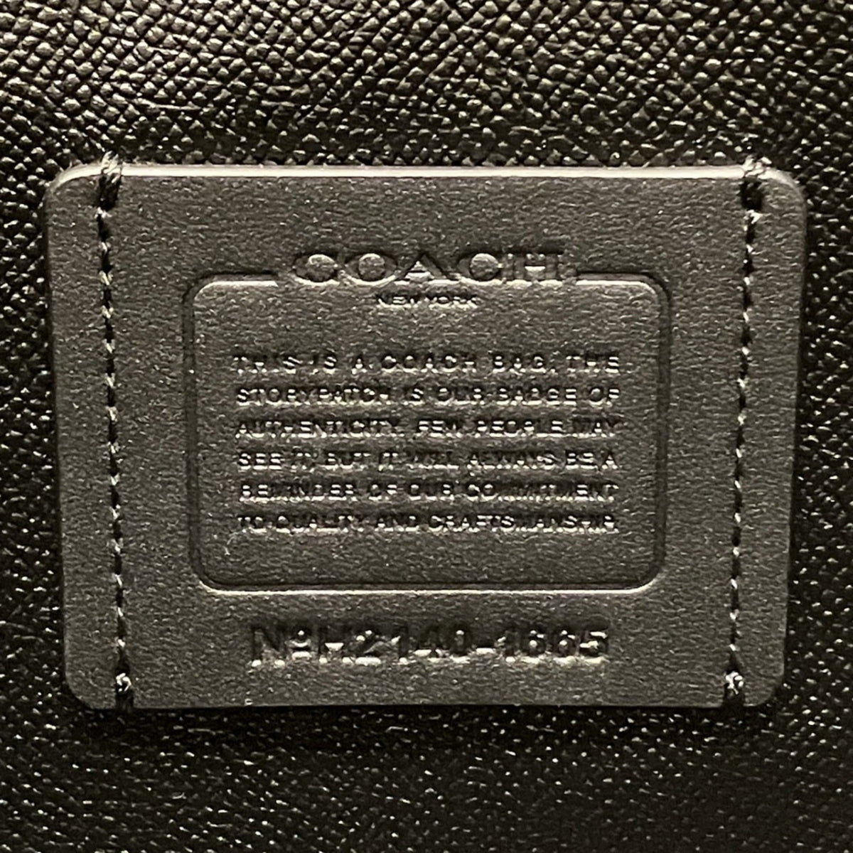 Coach Brown Signature Line Tote Bag (Pre-Owned)