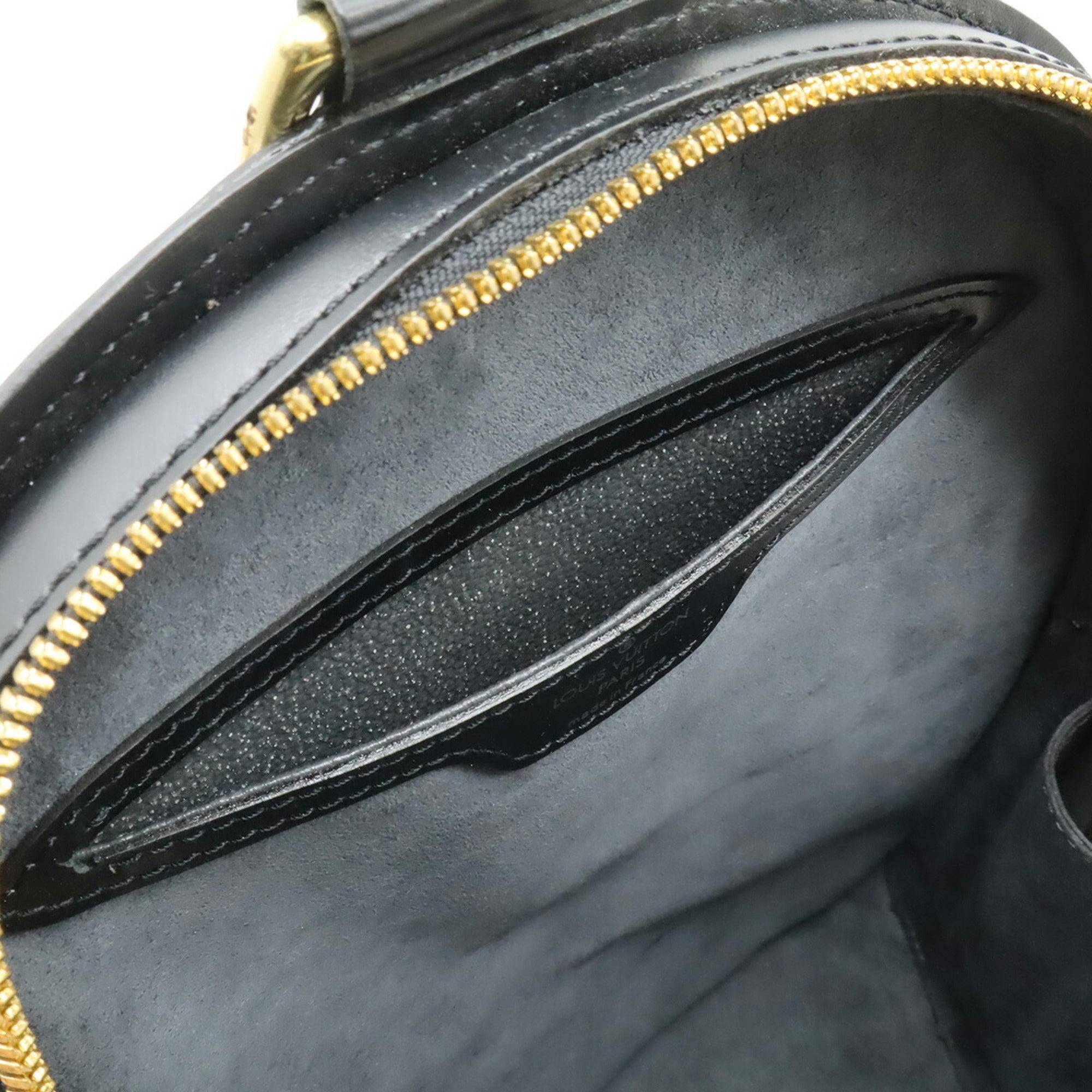 Louis Vuitton Black Noir Epi Leather Backpack Shoulder Bag (Pre-Owned)