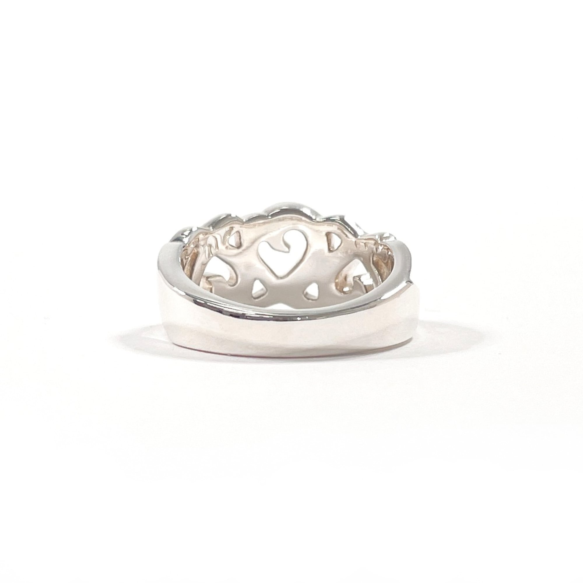 Tiffany Silver Silver 925 Band Ring (Pre-Owned)