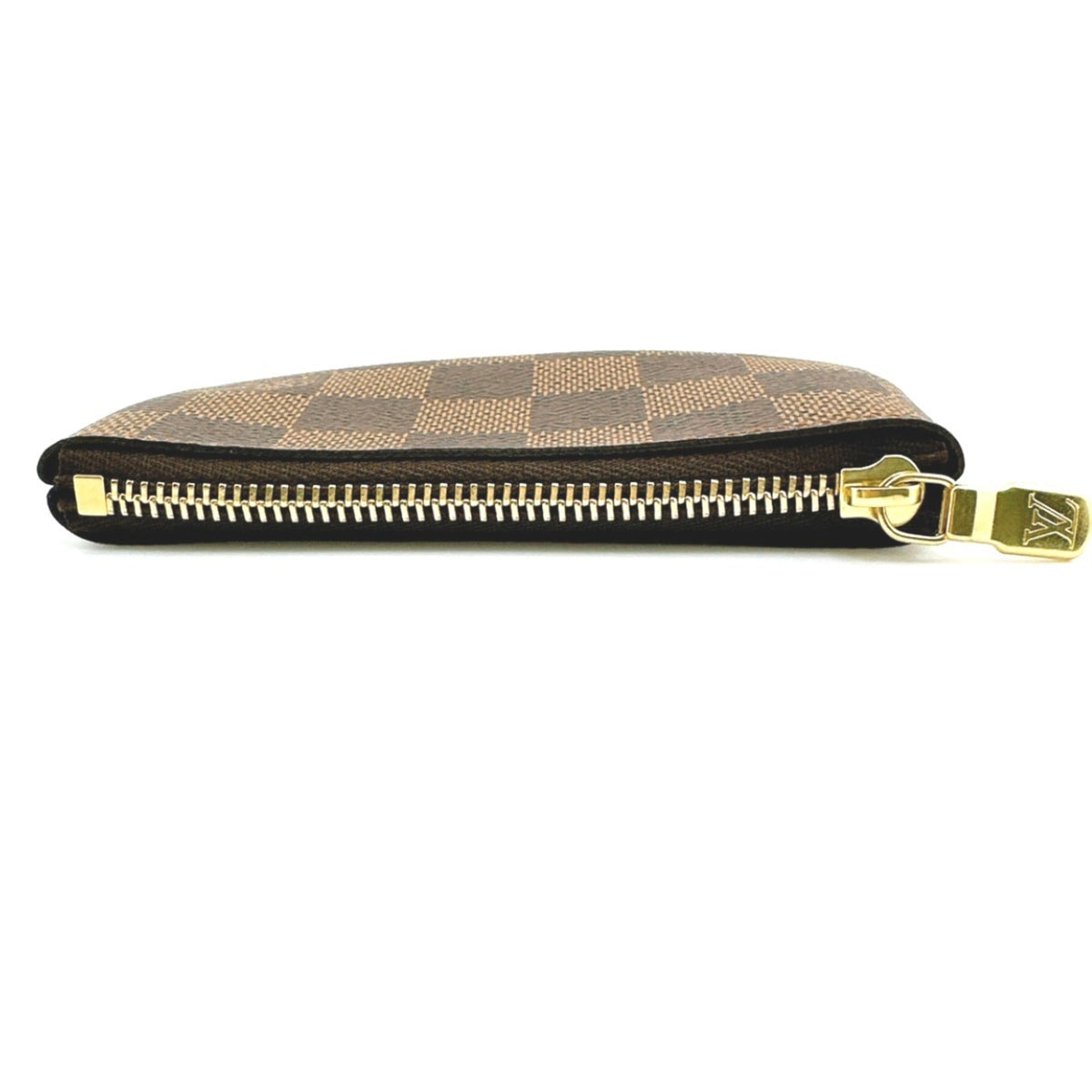 Louis Vuitton Damier Brown Damier Canvas Damier Canvas Coin Purse/Coin Case (Pre-Owned)