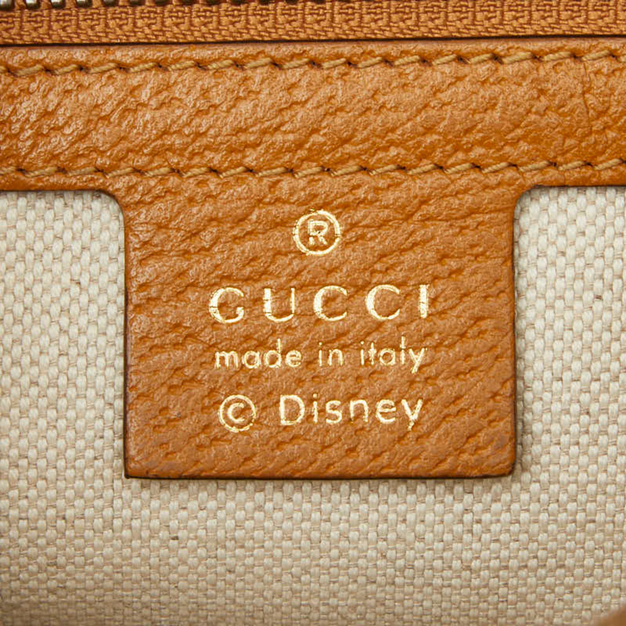 Gucci Brown Pvc Leather Sling Bag (Pre-Owned)
