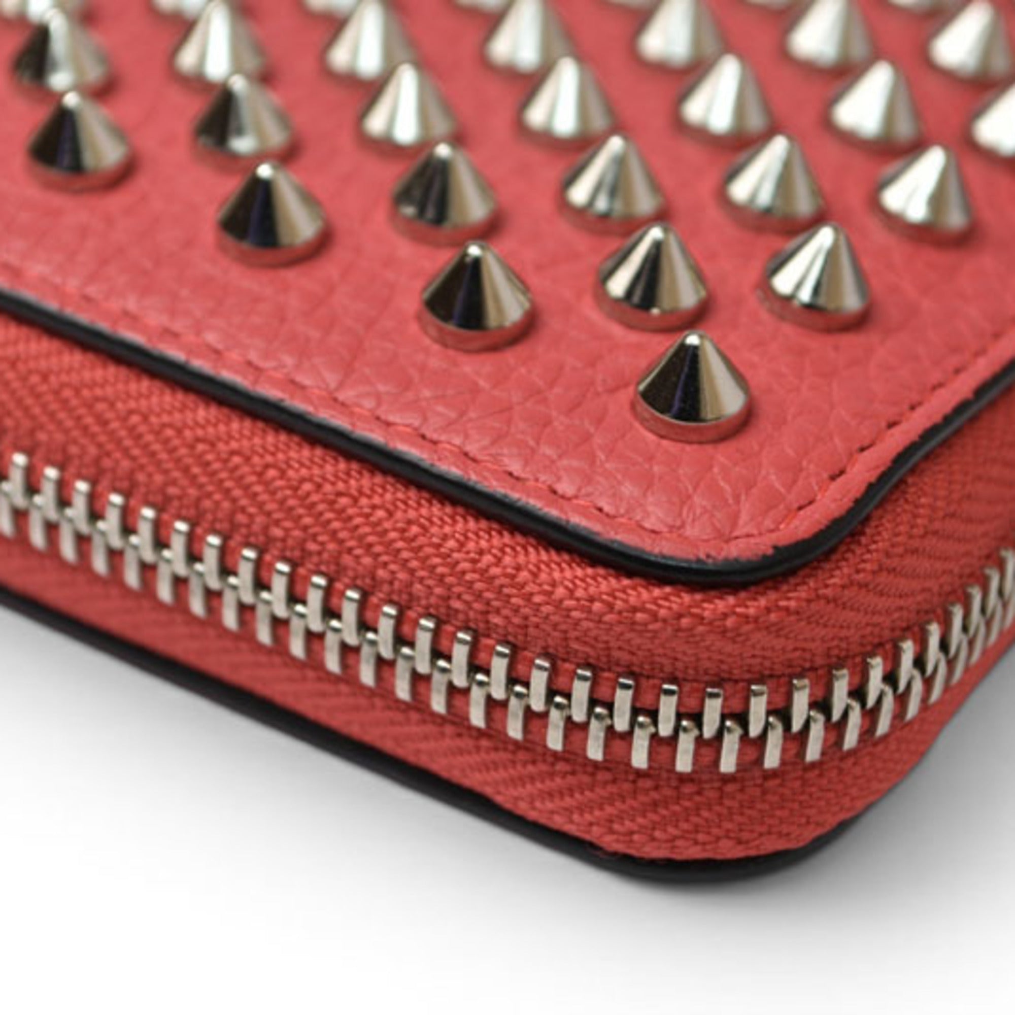Christian Louboutin Leather Long Wallet (Bi-Fold) (Pre-Owned)