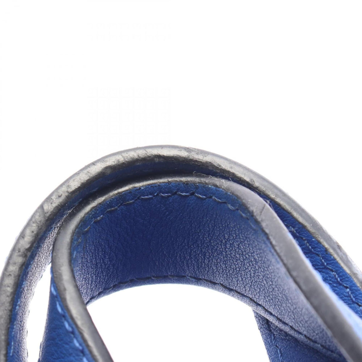 Loewe Black Blue Leather Handbag (Pre-Owned)