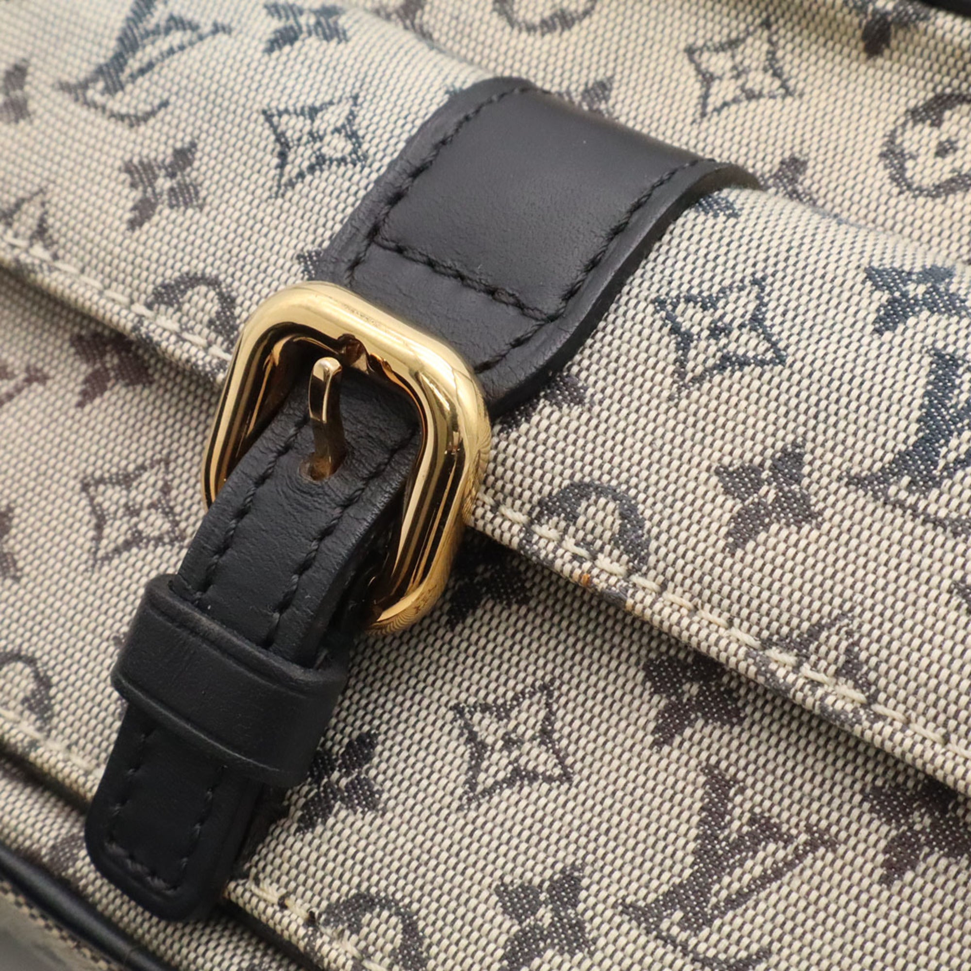 Louis Vuitton Monogram Mini Blue Monogram Mini Leather Shoulder Bag (Pre-Owned)