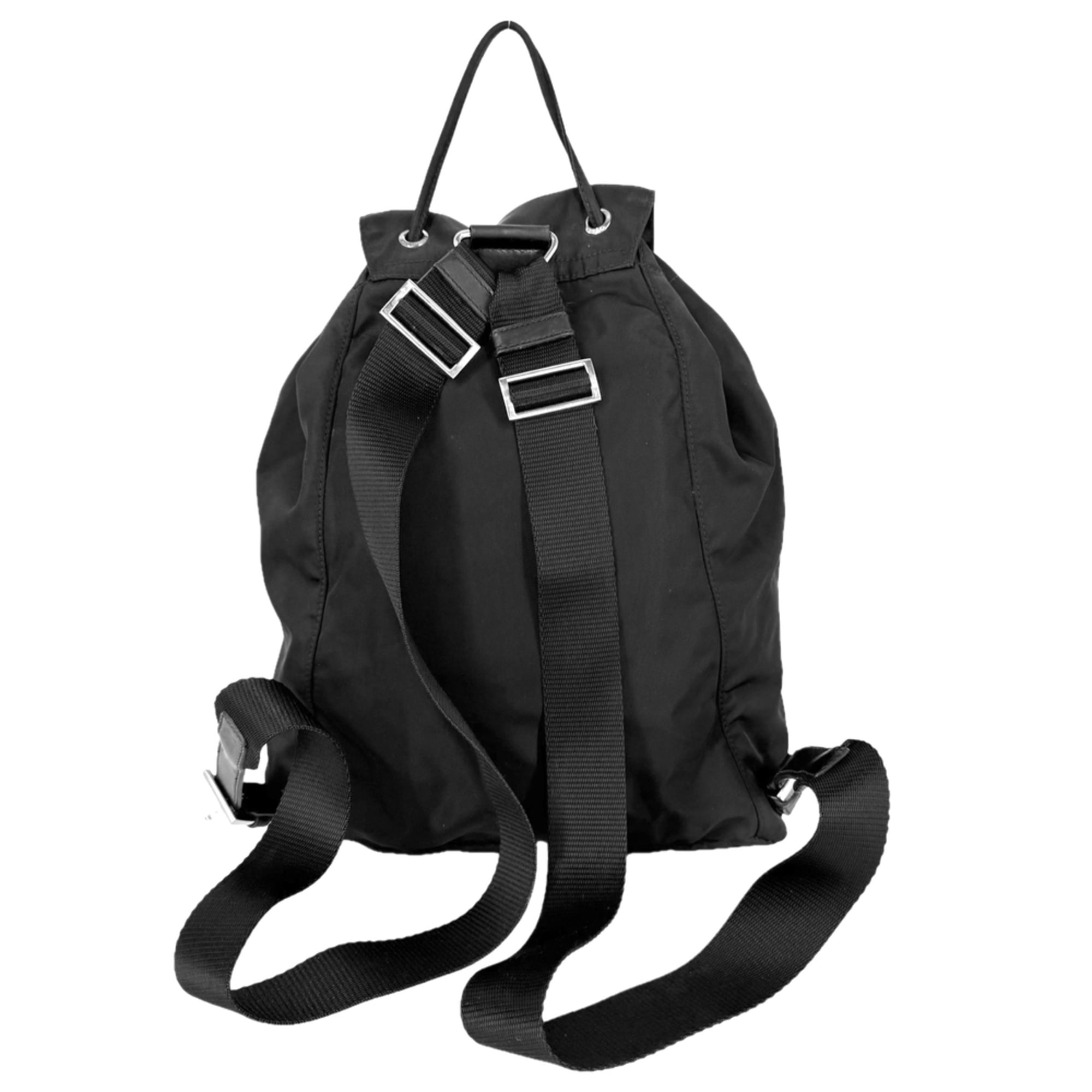 Prada Black White Nylon (Pre-Owned)