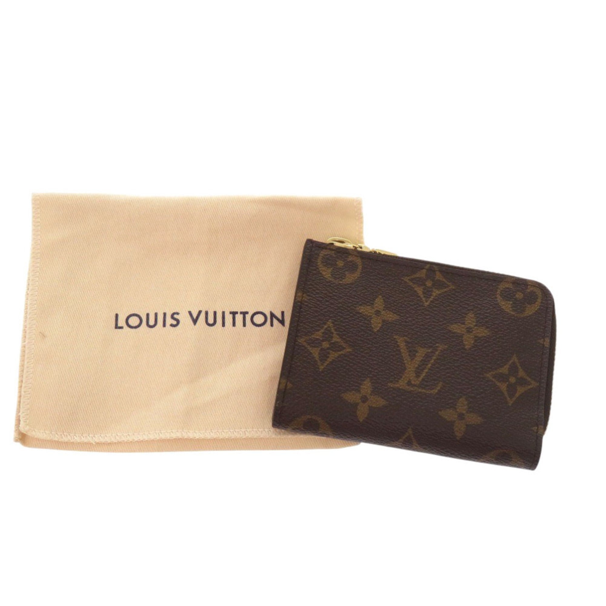 Louis Vuitton Brown Monogram Monogram Coin Purse/Coin Case (Pre-Owned)