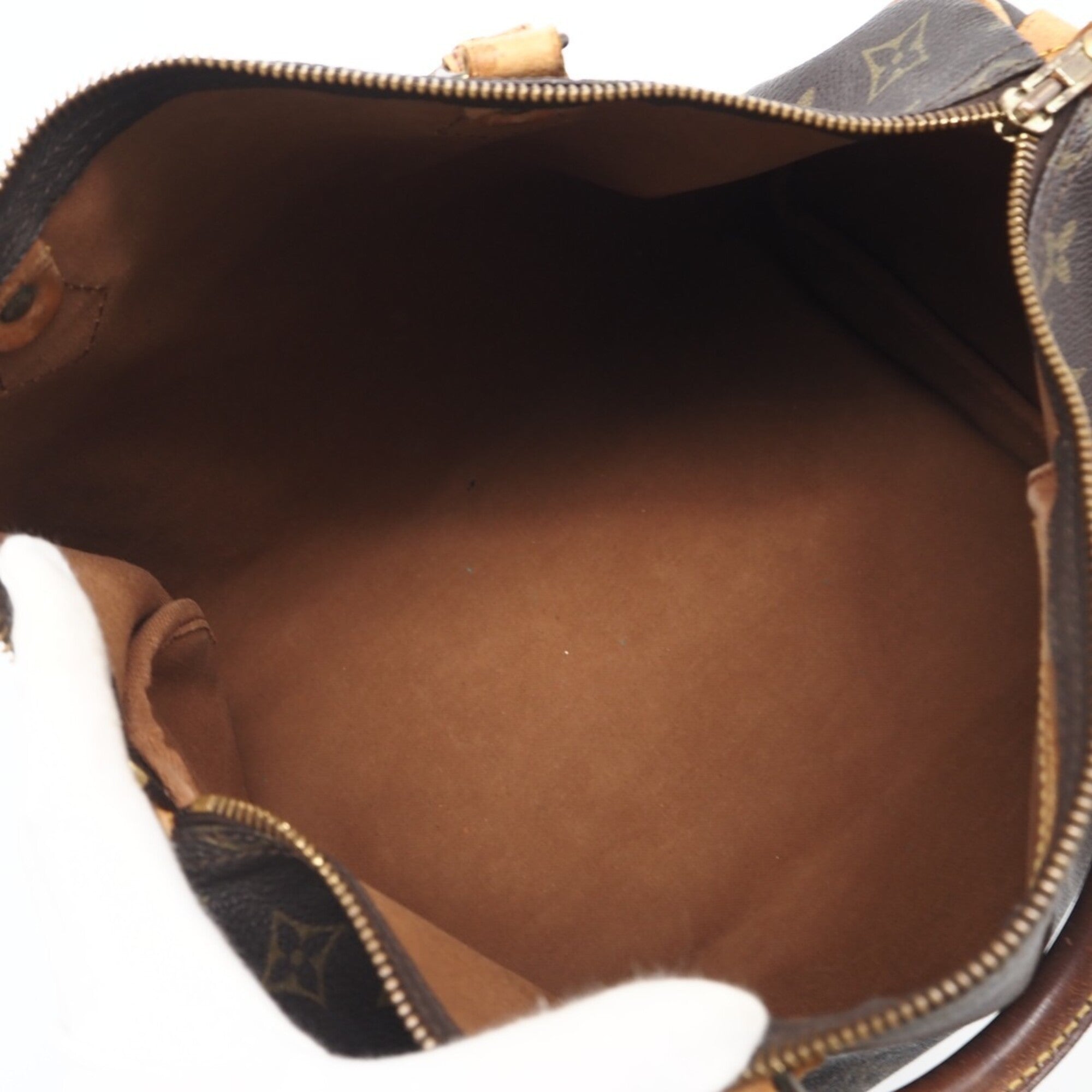 Louis Vuitton Brown Monogram Monogram Leather Handbag (Pre-Owned)