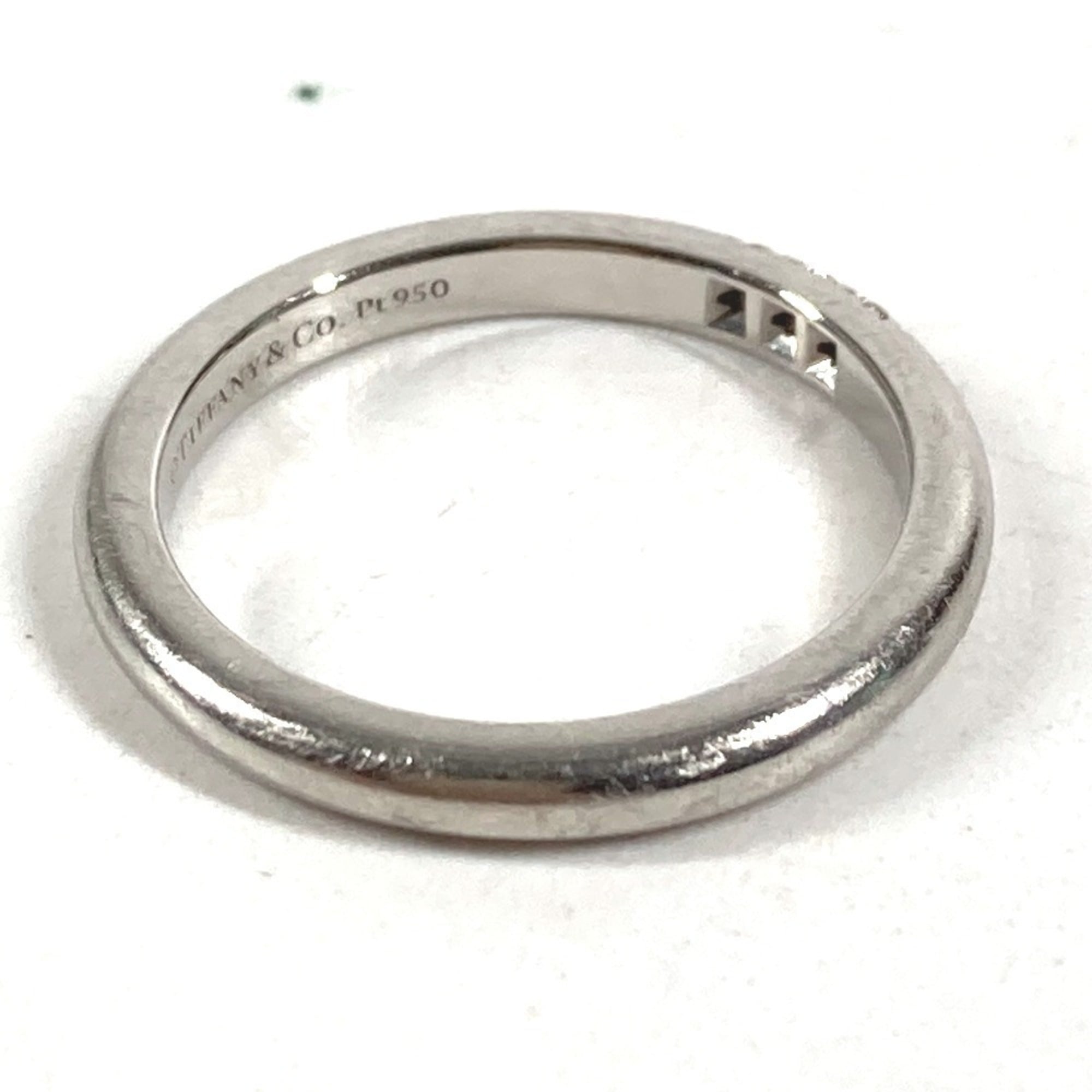 Tiffany Platinum 950 Band Ring (Pre-Owned)