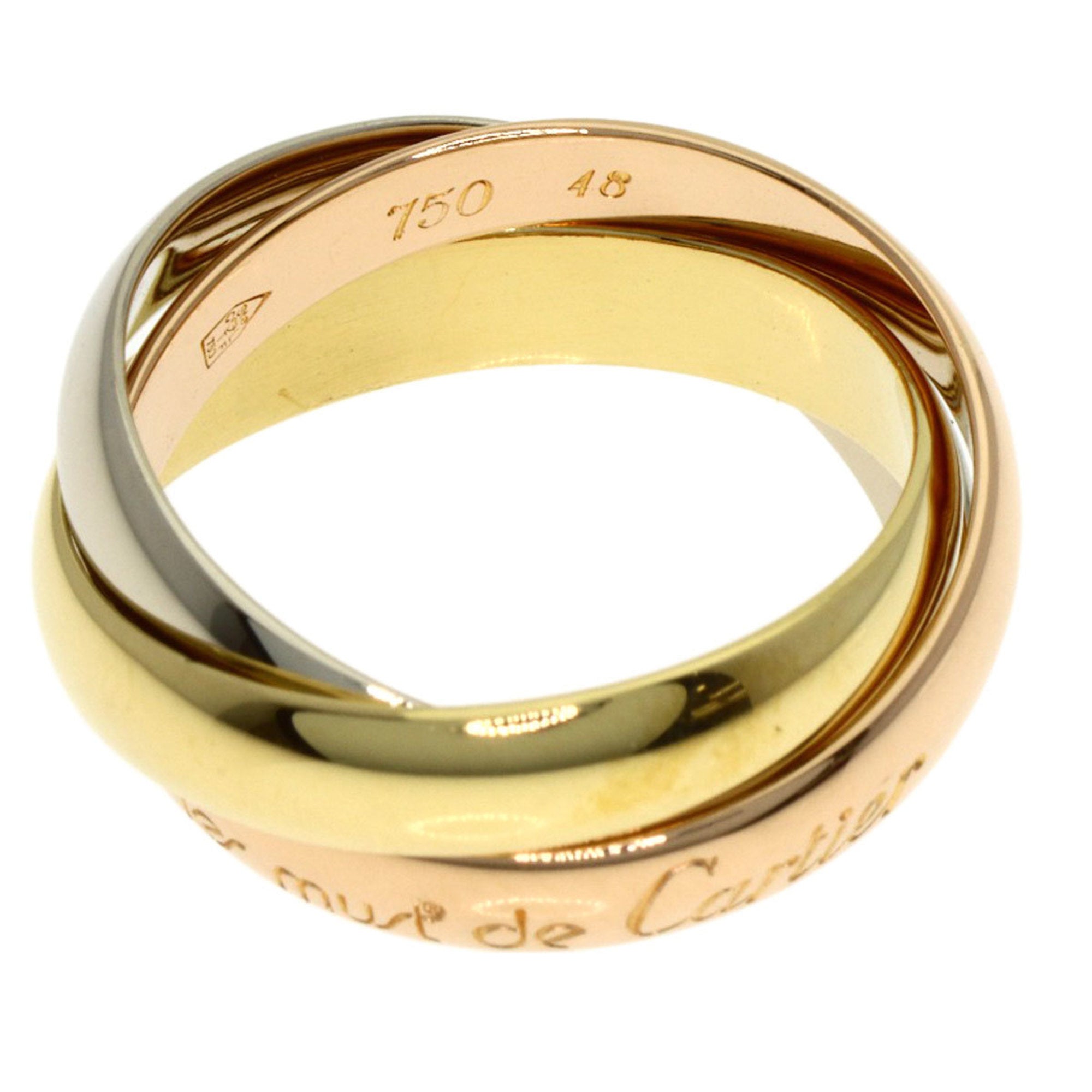 Cartier Yellow Yellow Gold (18K) Band Ring (Pre-Owned)