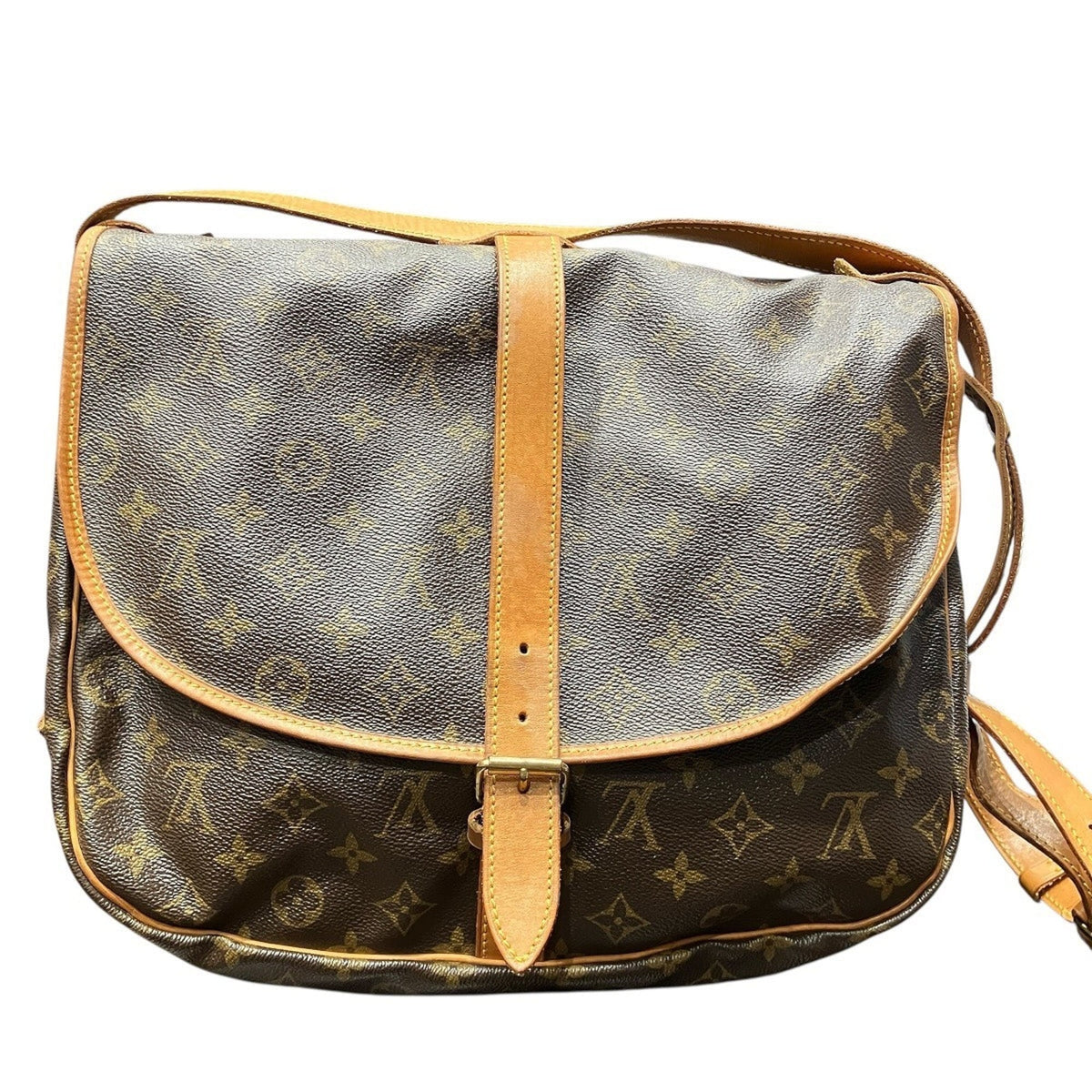 Louis Vuitton Monogram Brown Monogram Shoulder Bag (Pre-Owned)