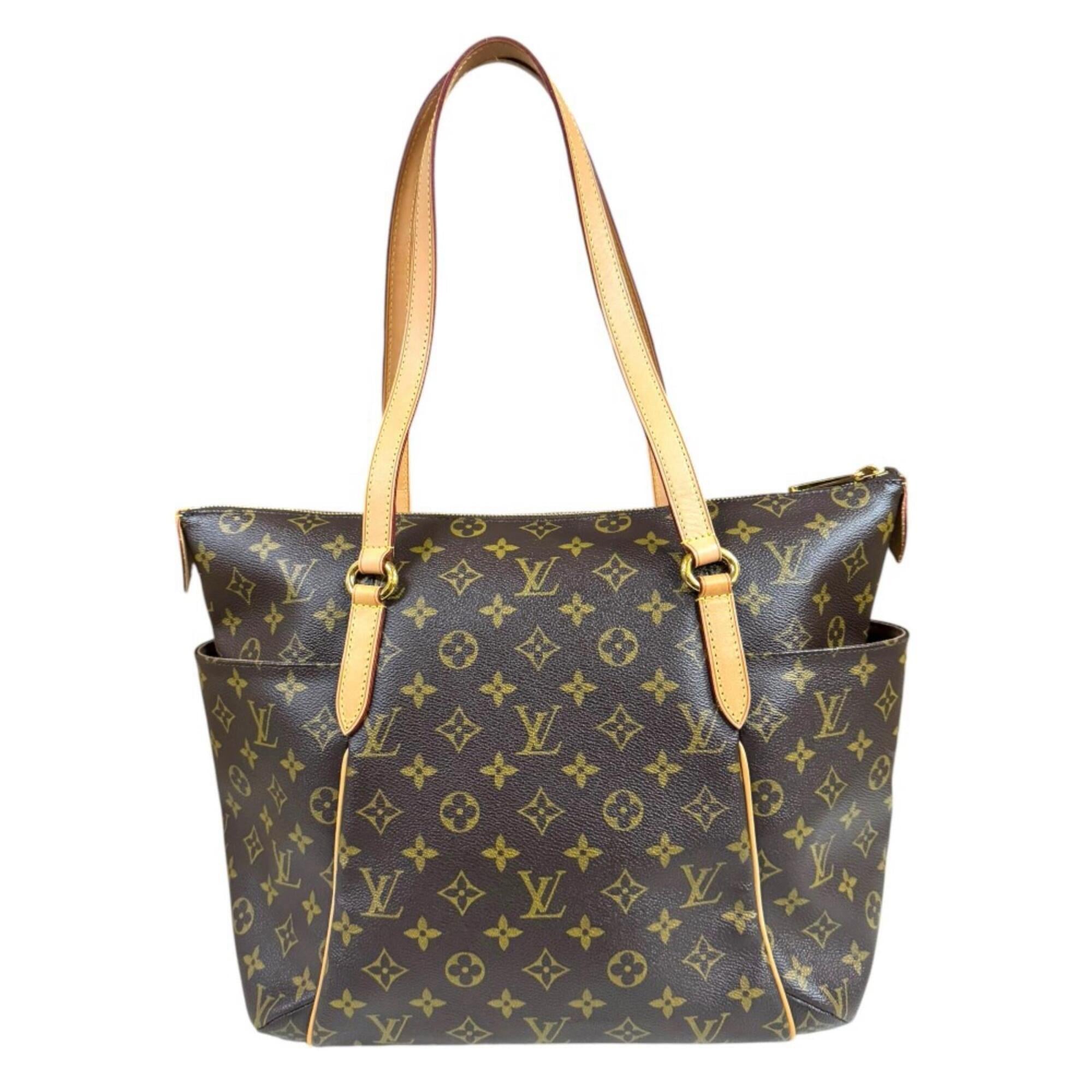 Louis Vuitton Monogram Brown Monogram Tote Bag (Pre-Owned)