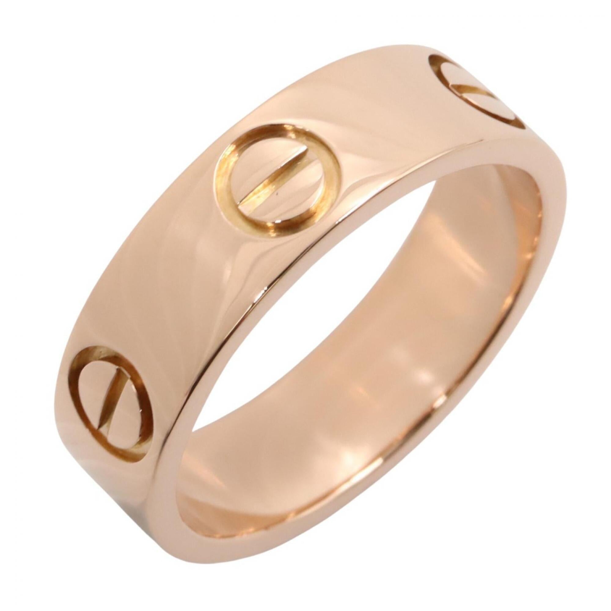 Cartier Gold Pink Gold (18K) Band Ring (Pre-Owned)