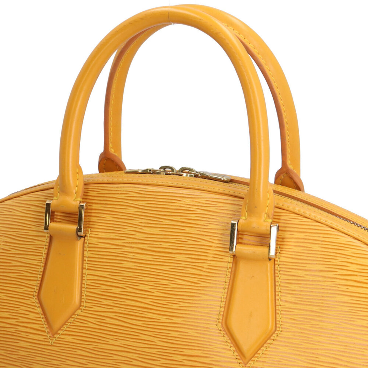 Louis Vuitton Epi Yellow Epi Leather Handbag (Pre-Owned)