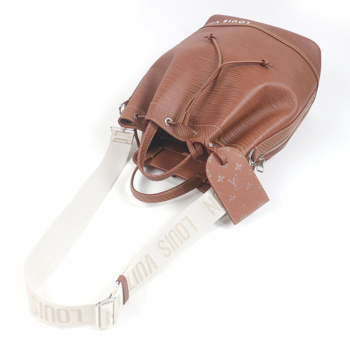 Louis Vuitton Brown Epi Leather Handbag Shoulder Bag (Pre-Owned)