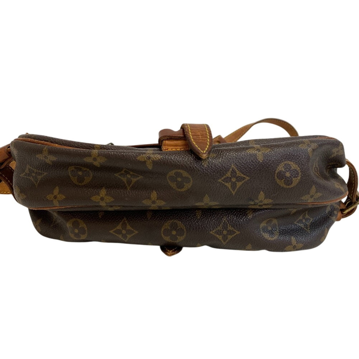 Louis Vuitton Brown Leather Shoulder Bag (Pre-Owned)