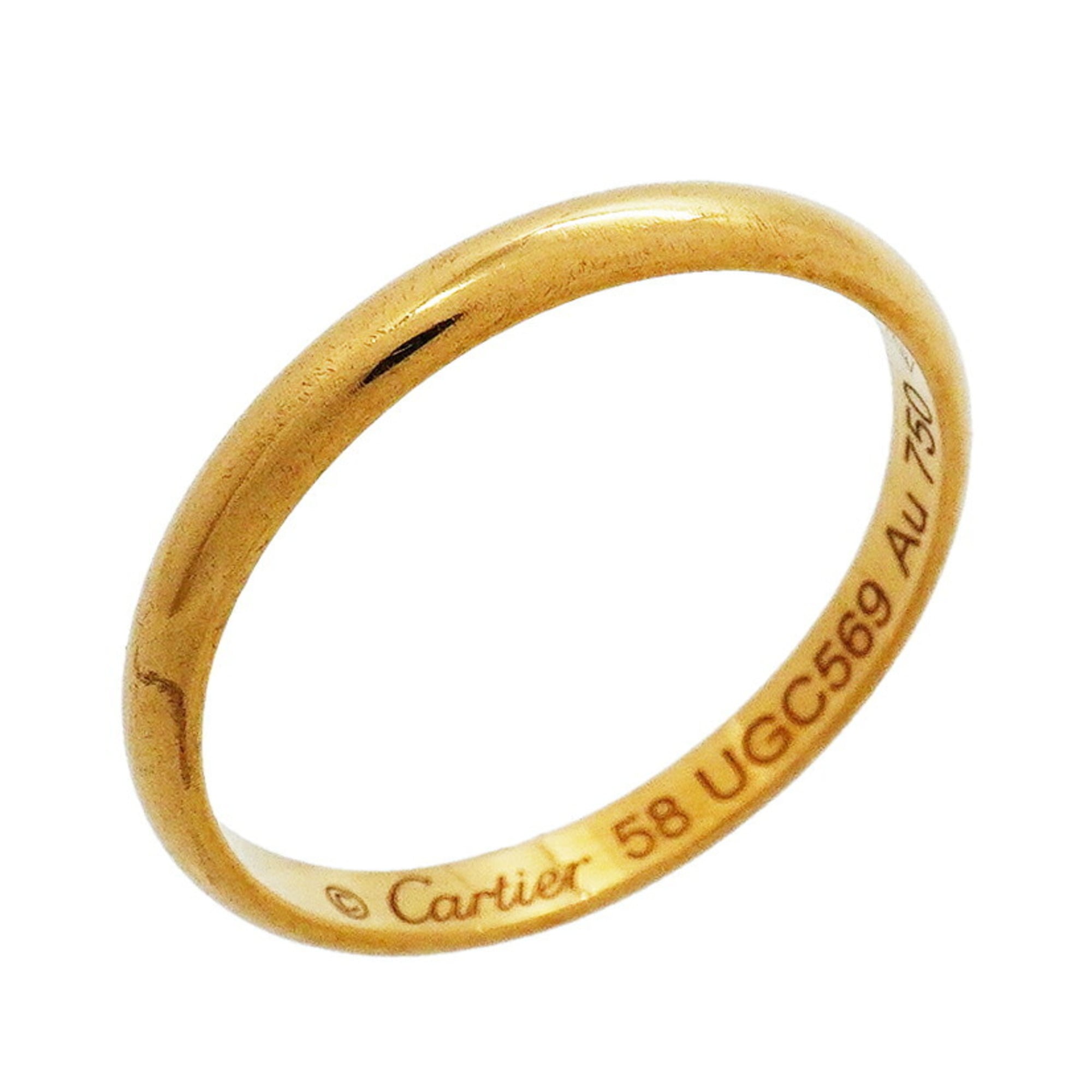 Cartier Yellow Gold (18K) Band Ring (Pre-Owned)