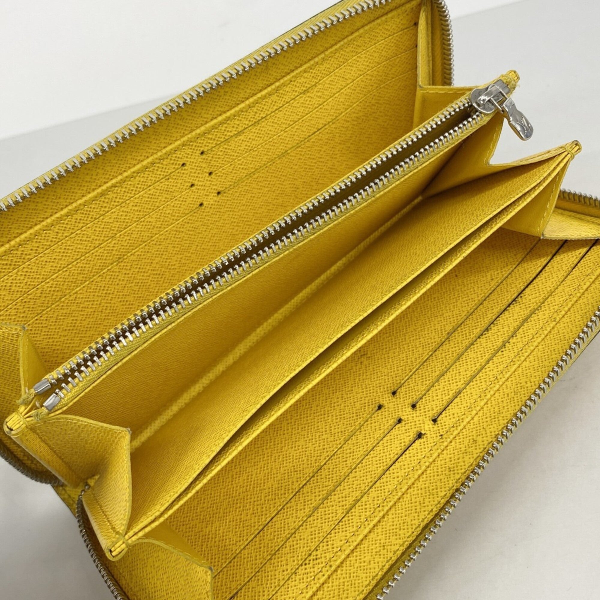 Louis Vuitton Yellow Long Wallet (Bi-Fold) (Pre-Owned)