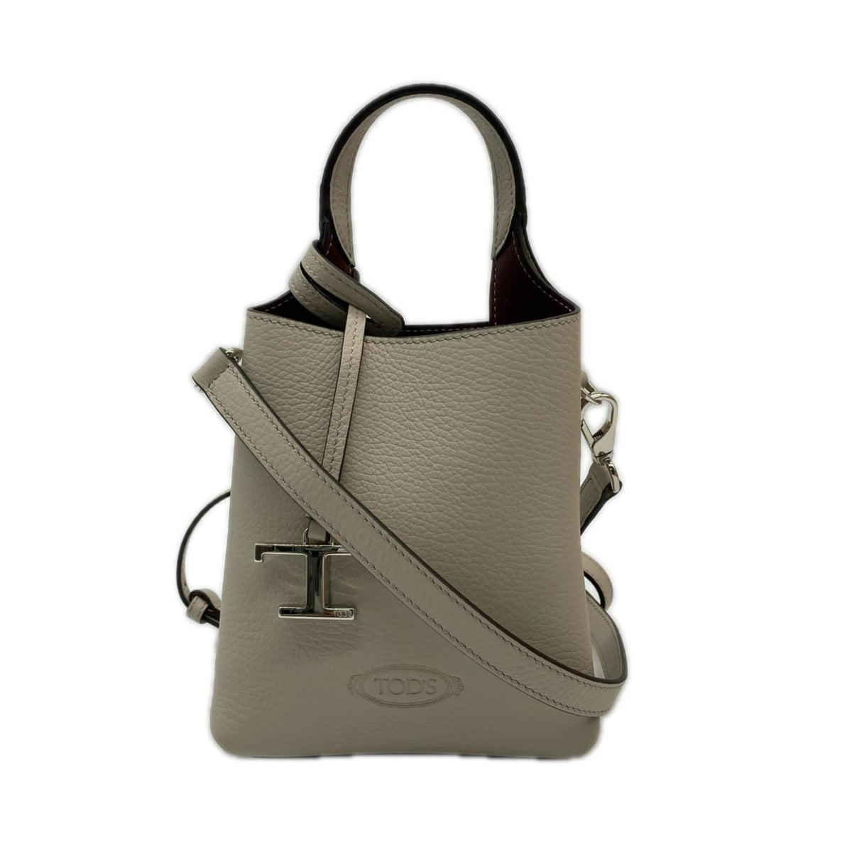 Tod's Beige Bordeaux Shoulder Bag (Pre-Owned)