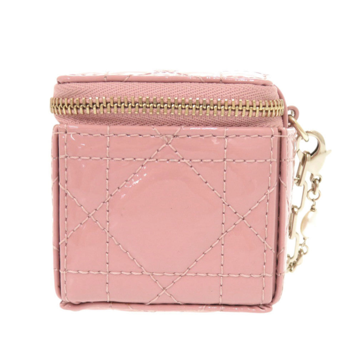Christian Dior Pink Patent Leather Pouch (Pre-Owned)