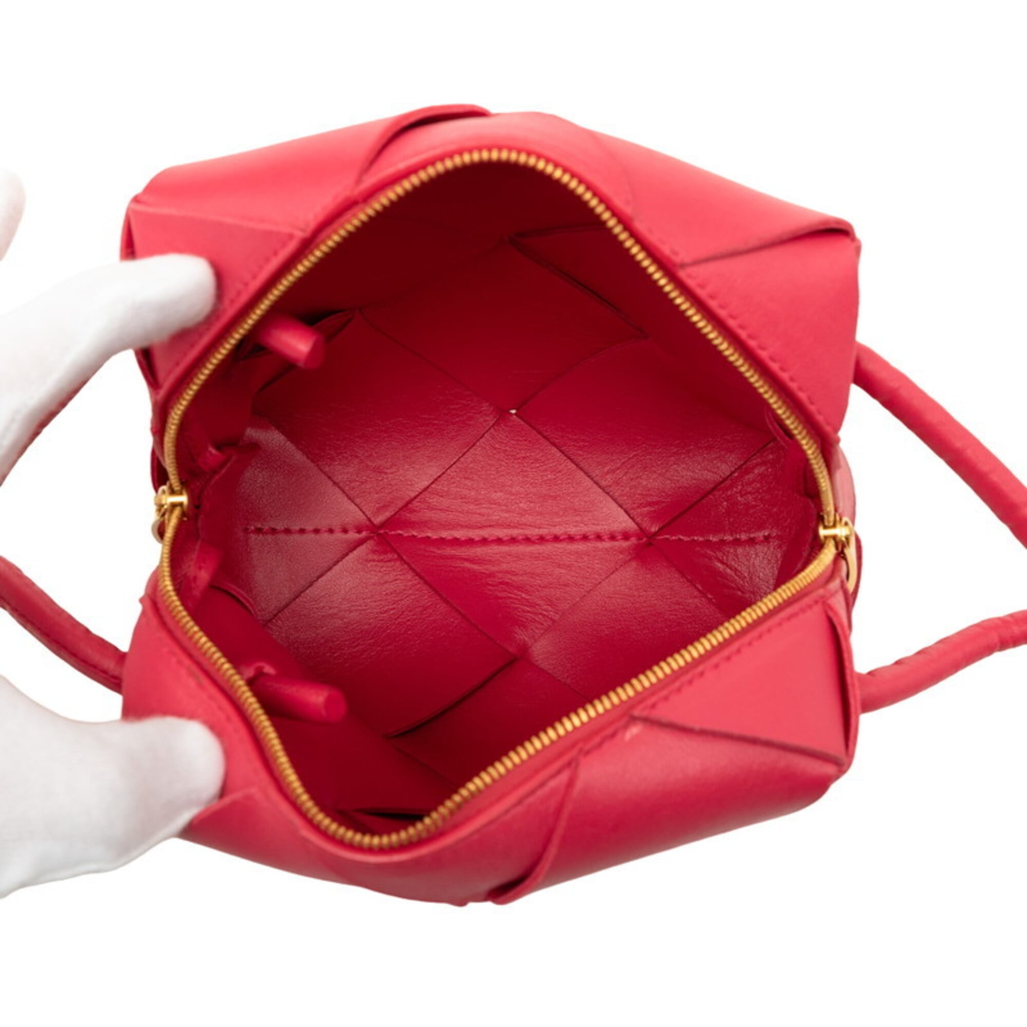 Bottega Veneta Pink Leather Shoulder Bag (Pre-Owned)