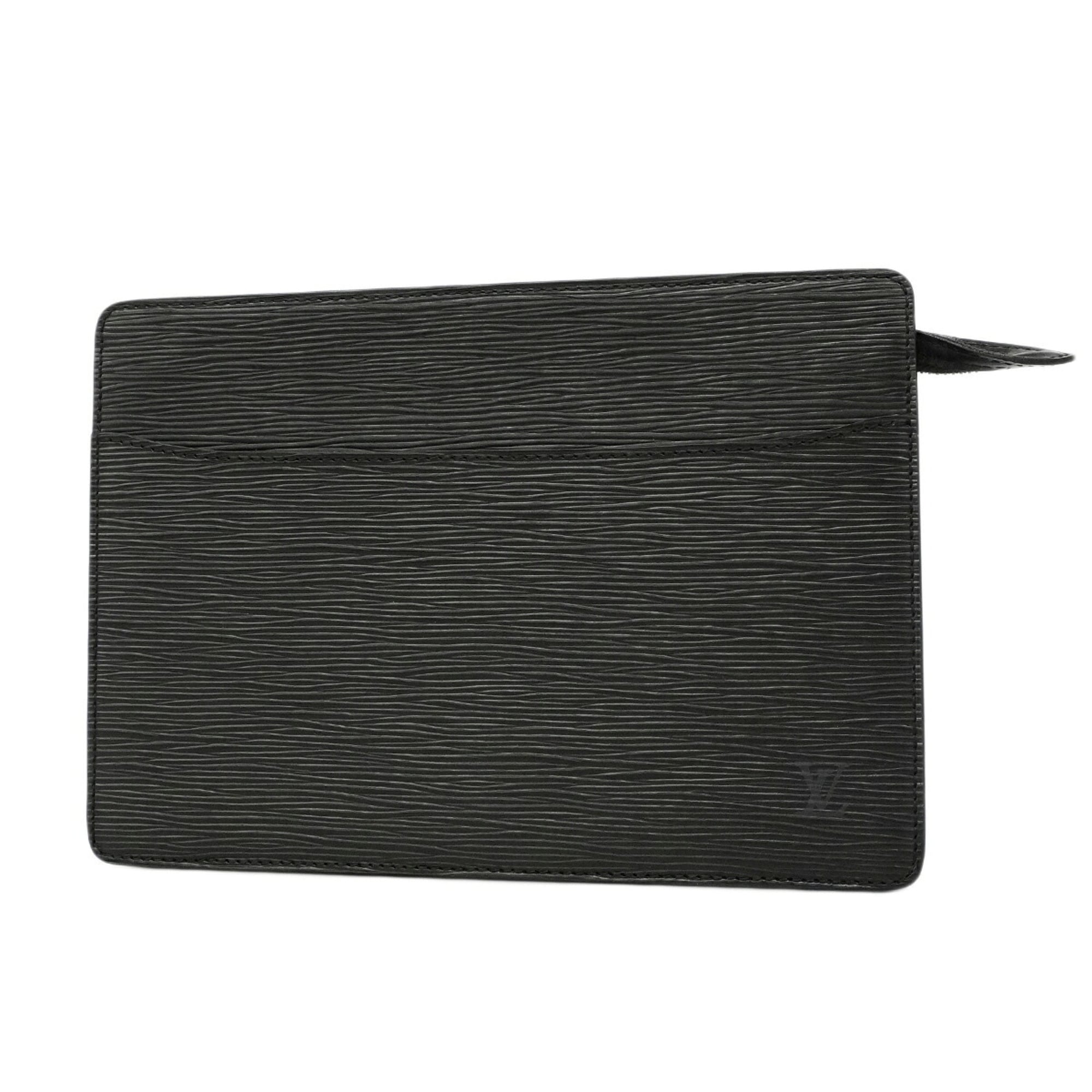 Louis Vuitton Noir Clutch Bag (Pre-Owned)