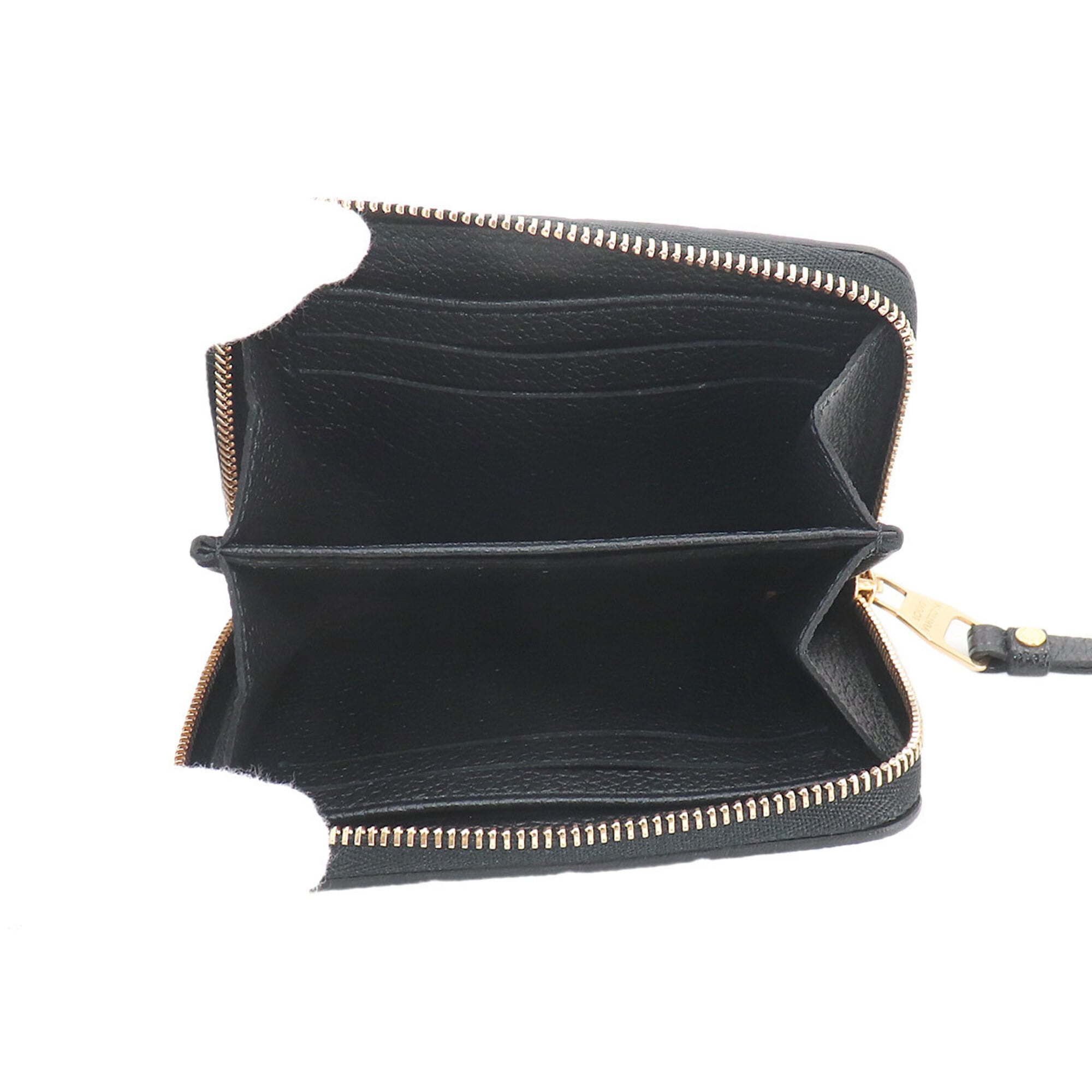 Louis Vuitton Monogram Empreinte Noir Monogram Empreinte Coin Purse/Coin Case (Pre-Owned)