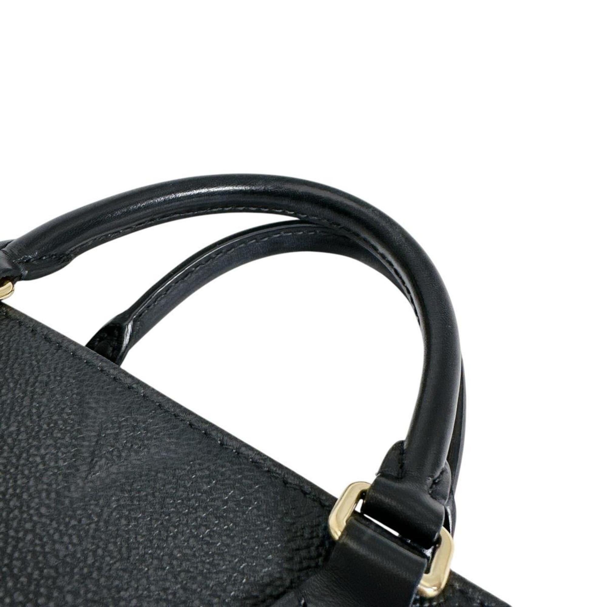 Louis Vuitton Black Noir Monogram Empreinte Handbag Tote Bag (Pre-Owned)