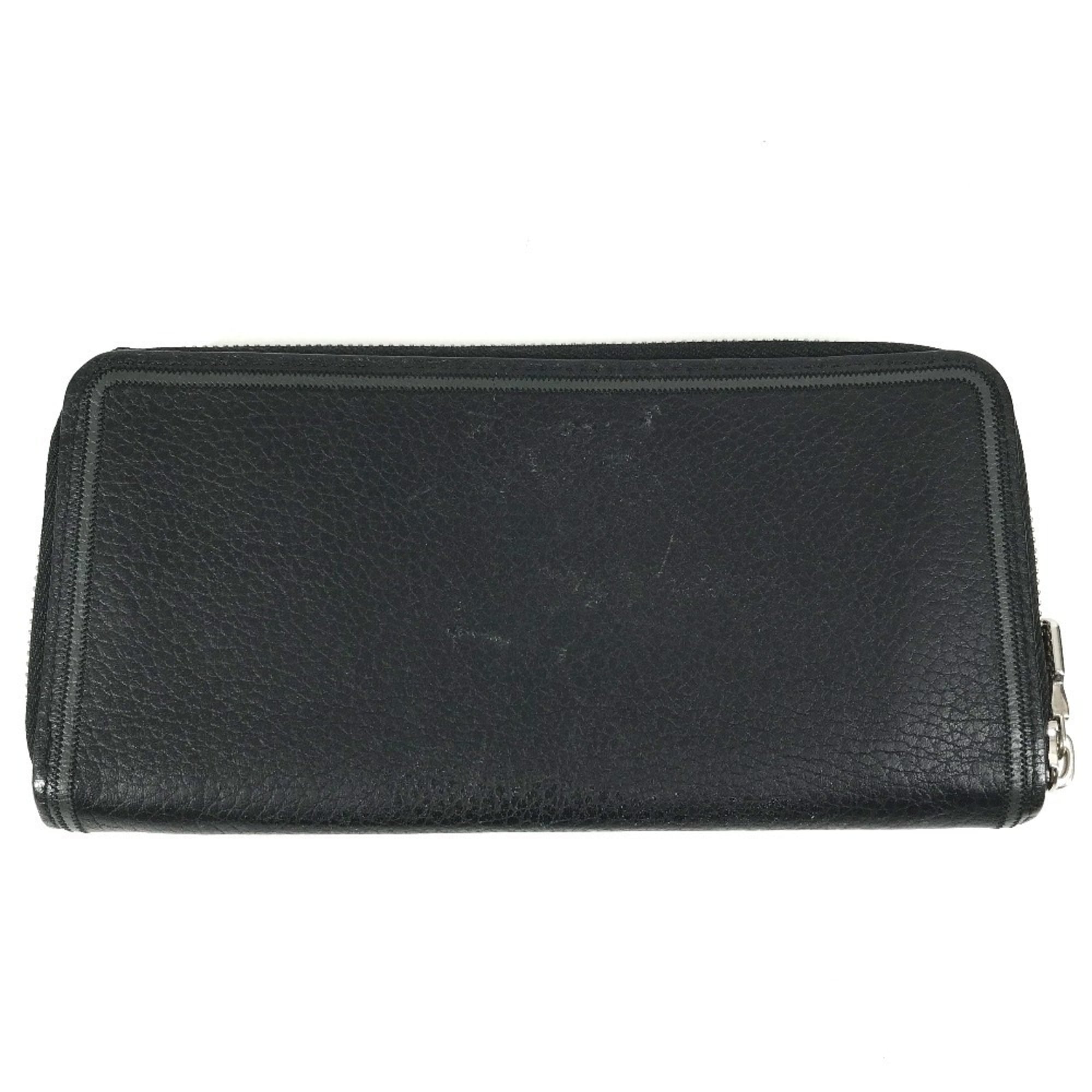 Louis Vuitton Black Noir Long Wallet (Bi-Fold) (Pre-Owned)