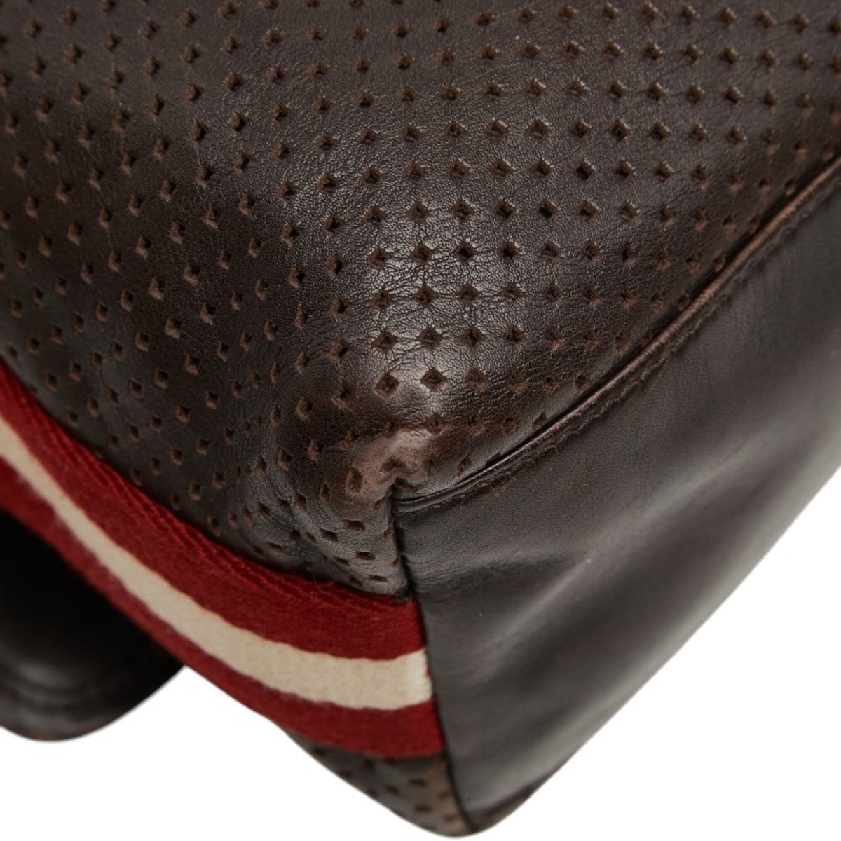 Bally Brown Leather Shoulder Bag (Pre-Owned)