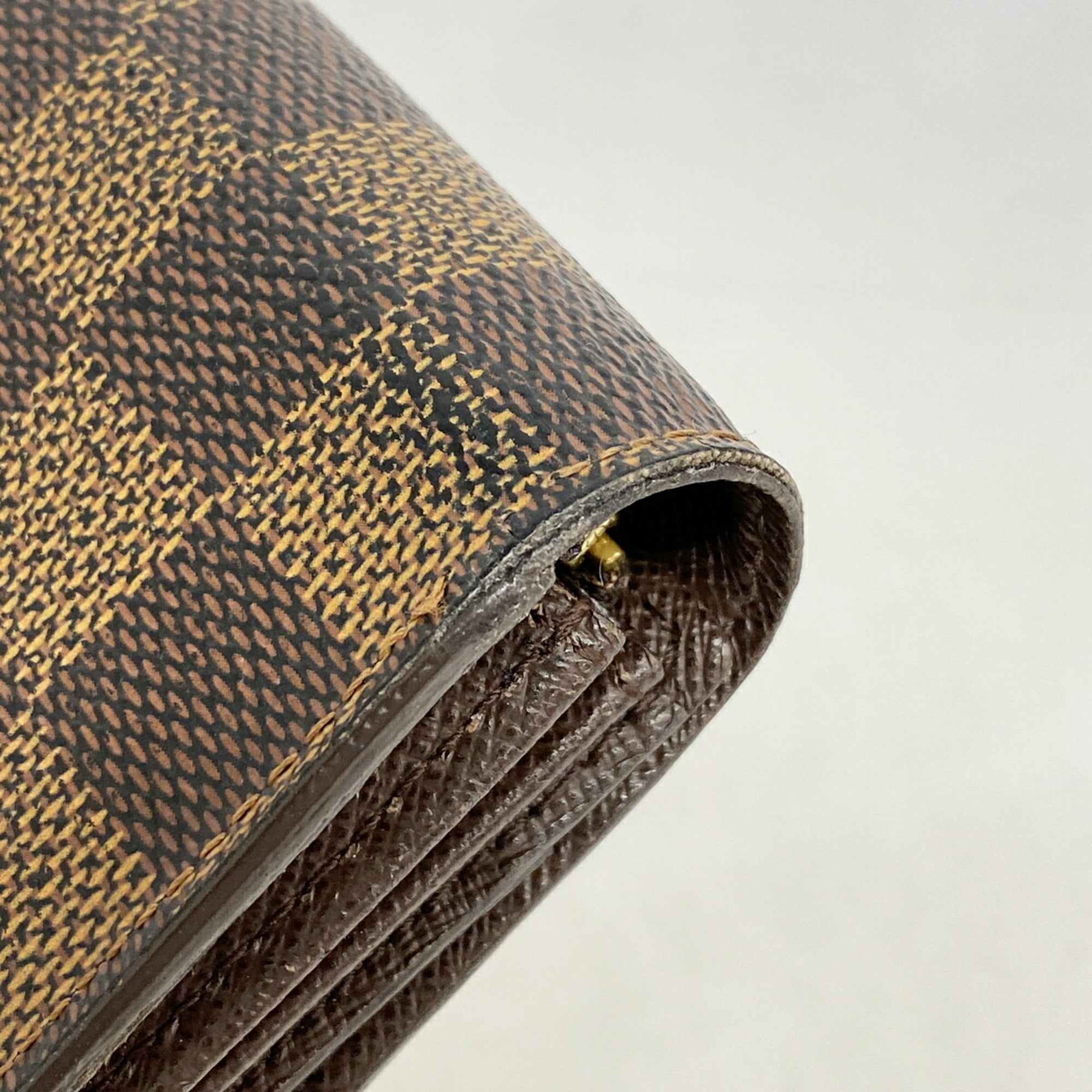 Louis Vuitton Ebene Long Wallet (Bi-Fold) (Pre-Owned)