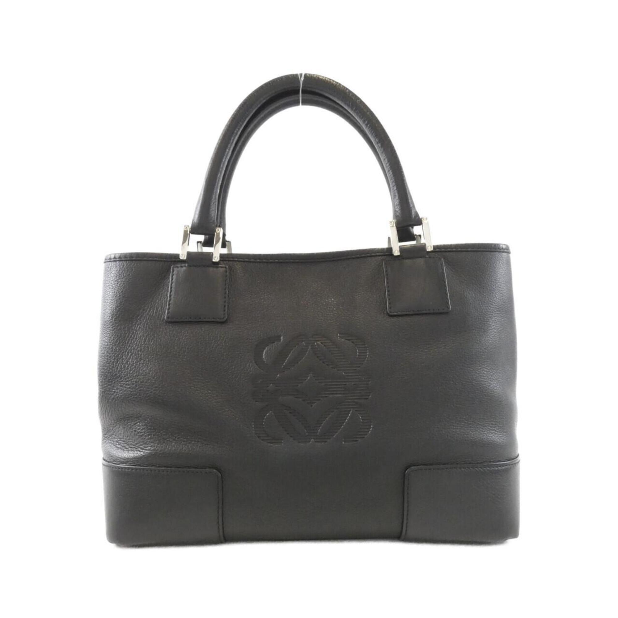 Loewe Black Leather Handbag (Pre-Owned)