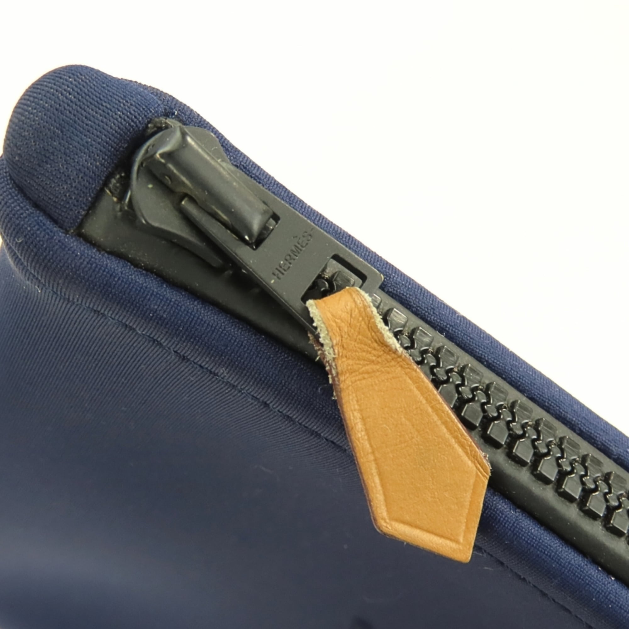 Hermes Navy Elastane Pouch (Pre-Owned)