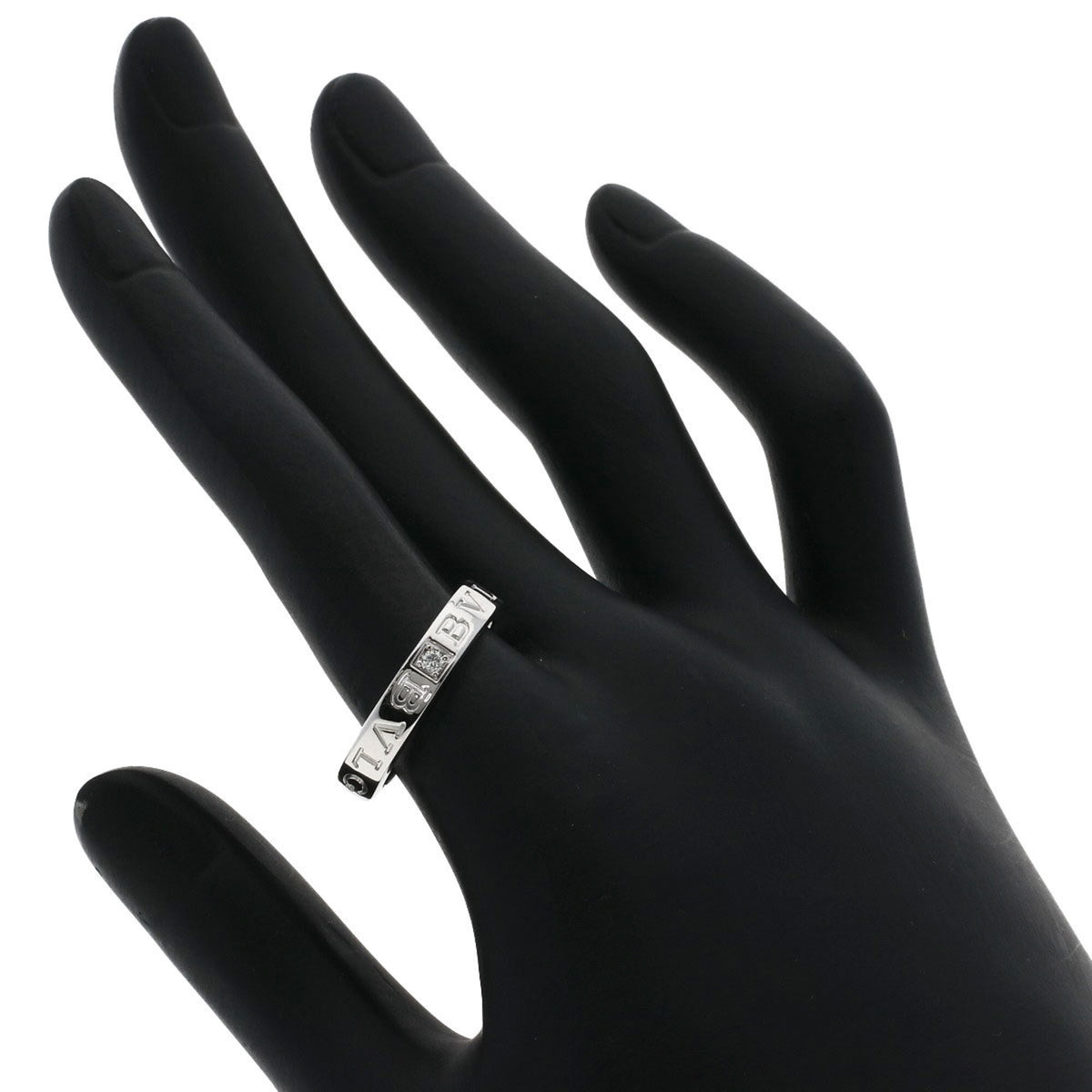 Bvlgari White Gold (18K) Band Ring (Pre-Owned)