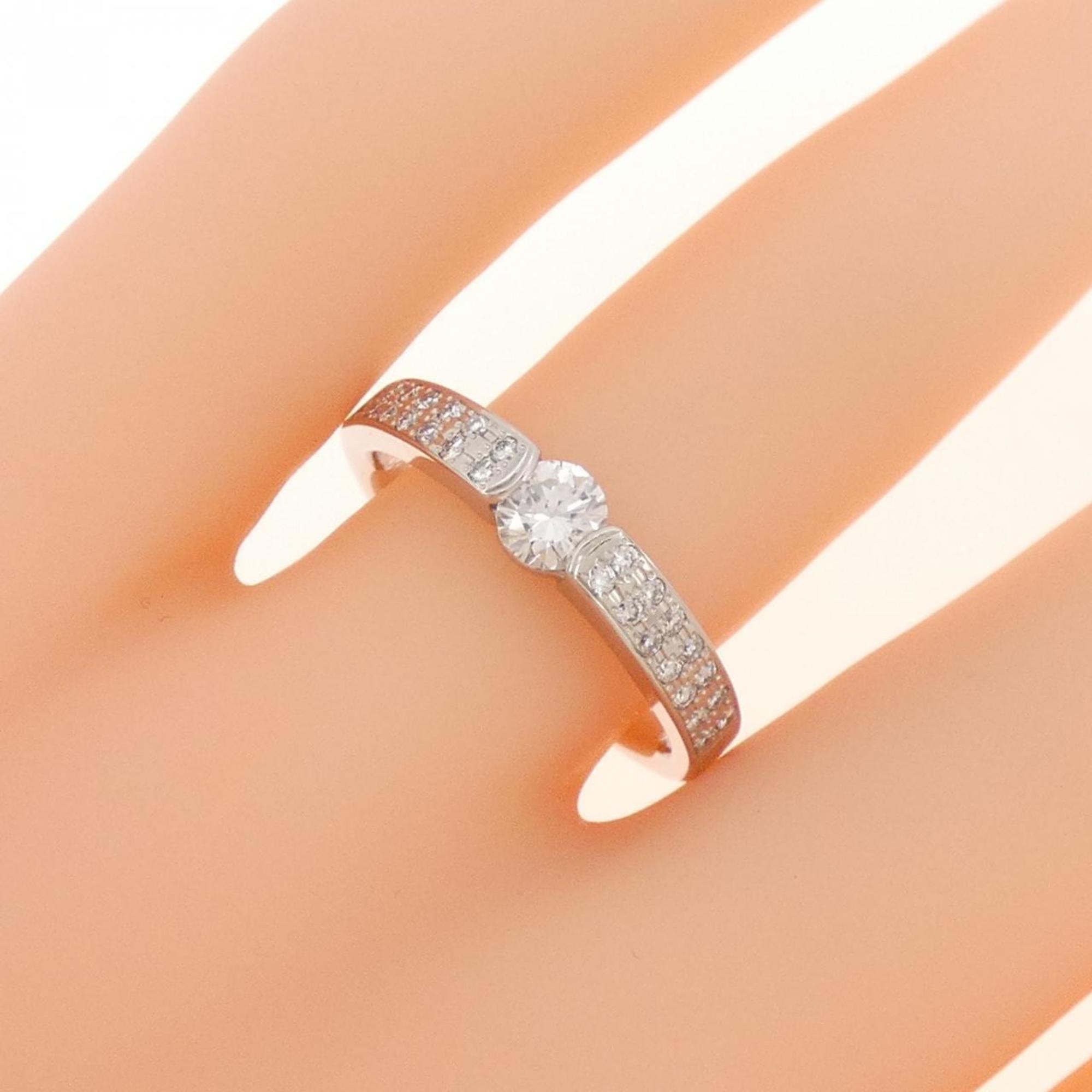 Vendome Aoyama Platinum Platinum Band Ring (Pre-Owned)