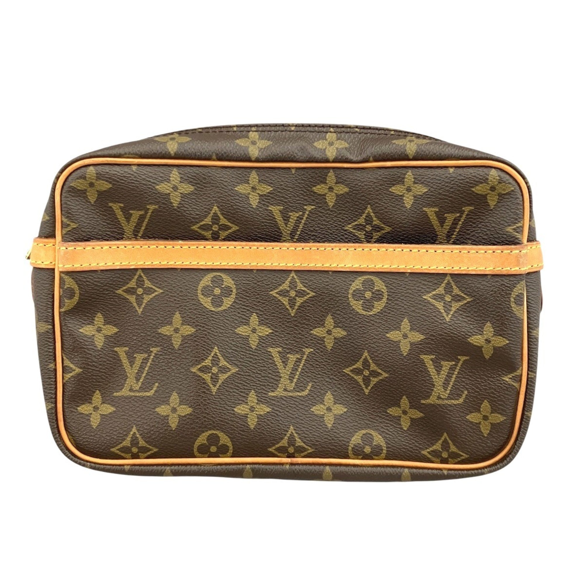 Louis Vuitton Monogram Brown Monogram Clutch Bag (Pre-Owned)