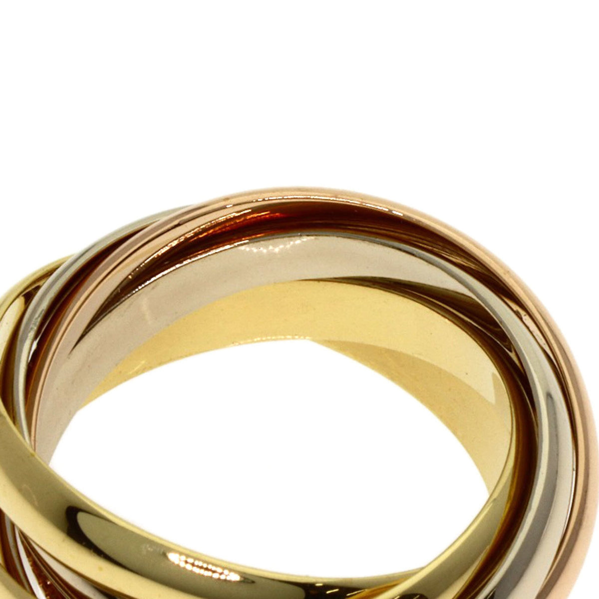Cartier Trinity Yellow Gold (18K) Pink Gold (18K) White Gold (18K) Band Ring (Pre-Owned)