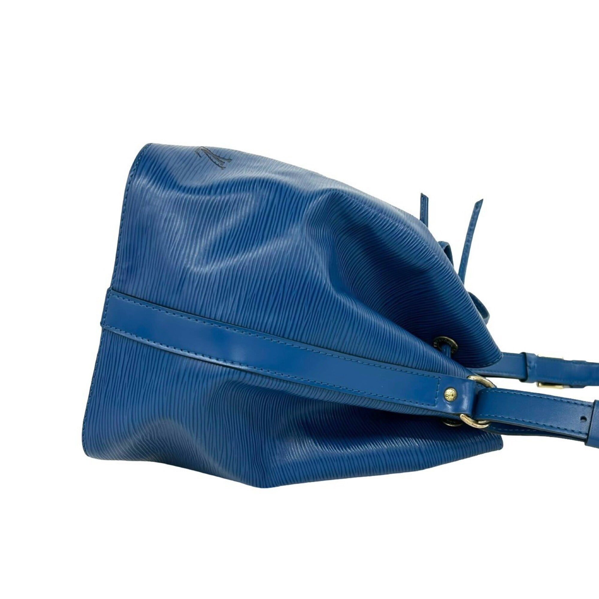 Louis Vuitton Blue Leather Shoulder Bag (Pre-Owned)