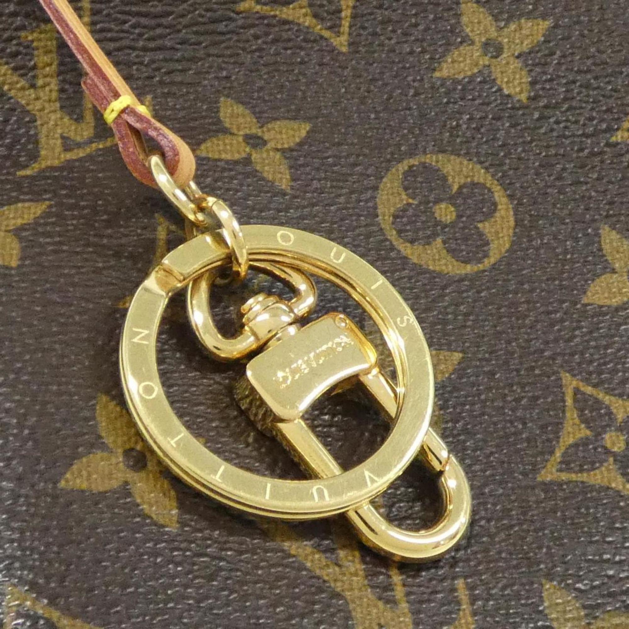 Louis Vuitton Marron Coated Canvas Shoulder Bag (Pre-Owned)