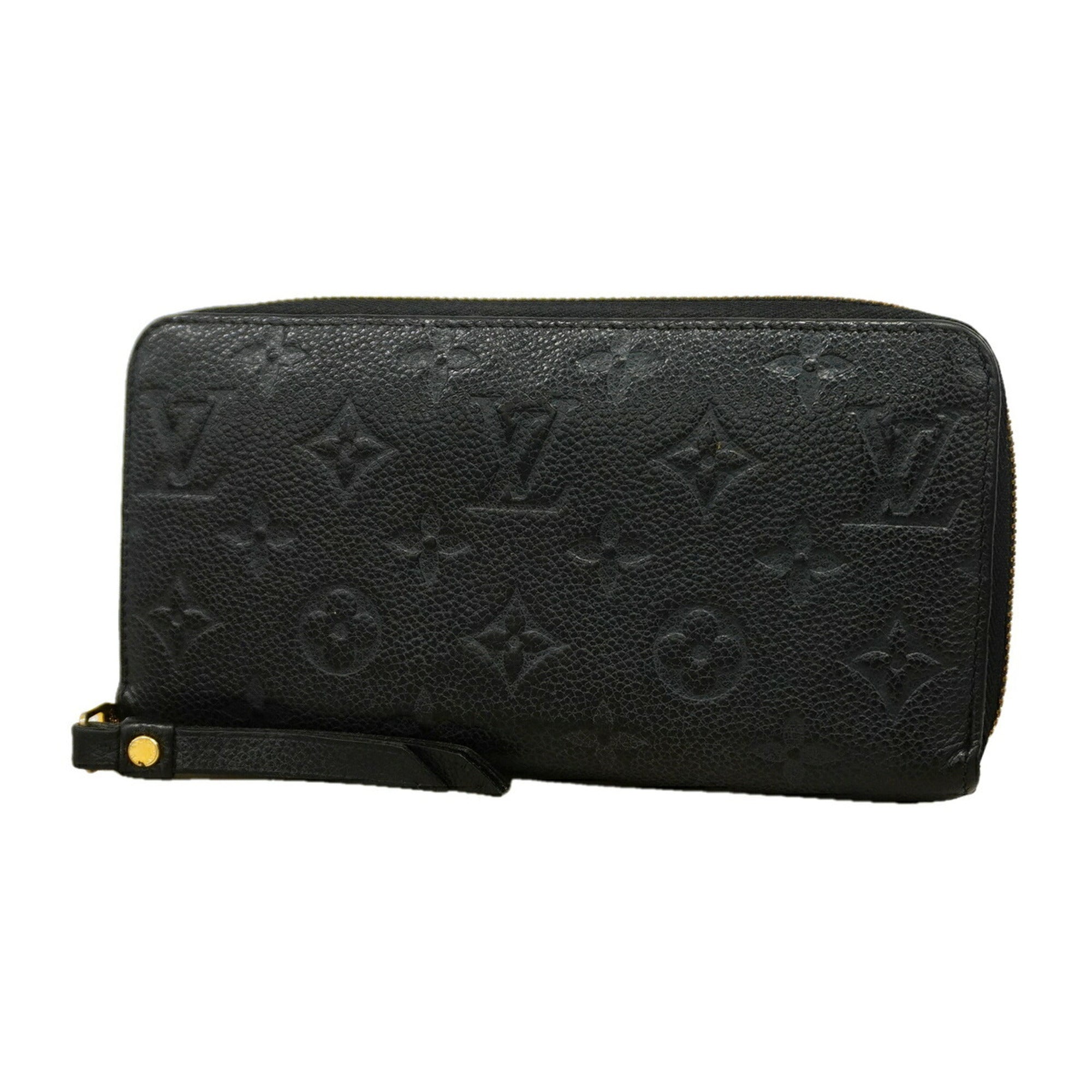 Louis Vuitton Noir Long Wallet (Bi-Fold) (Pre-Owned)