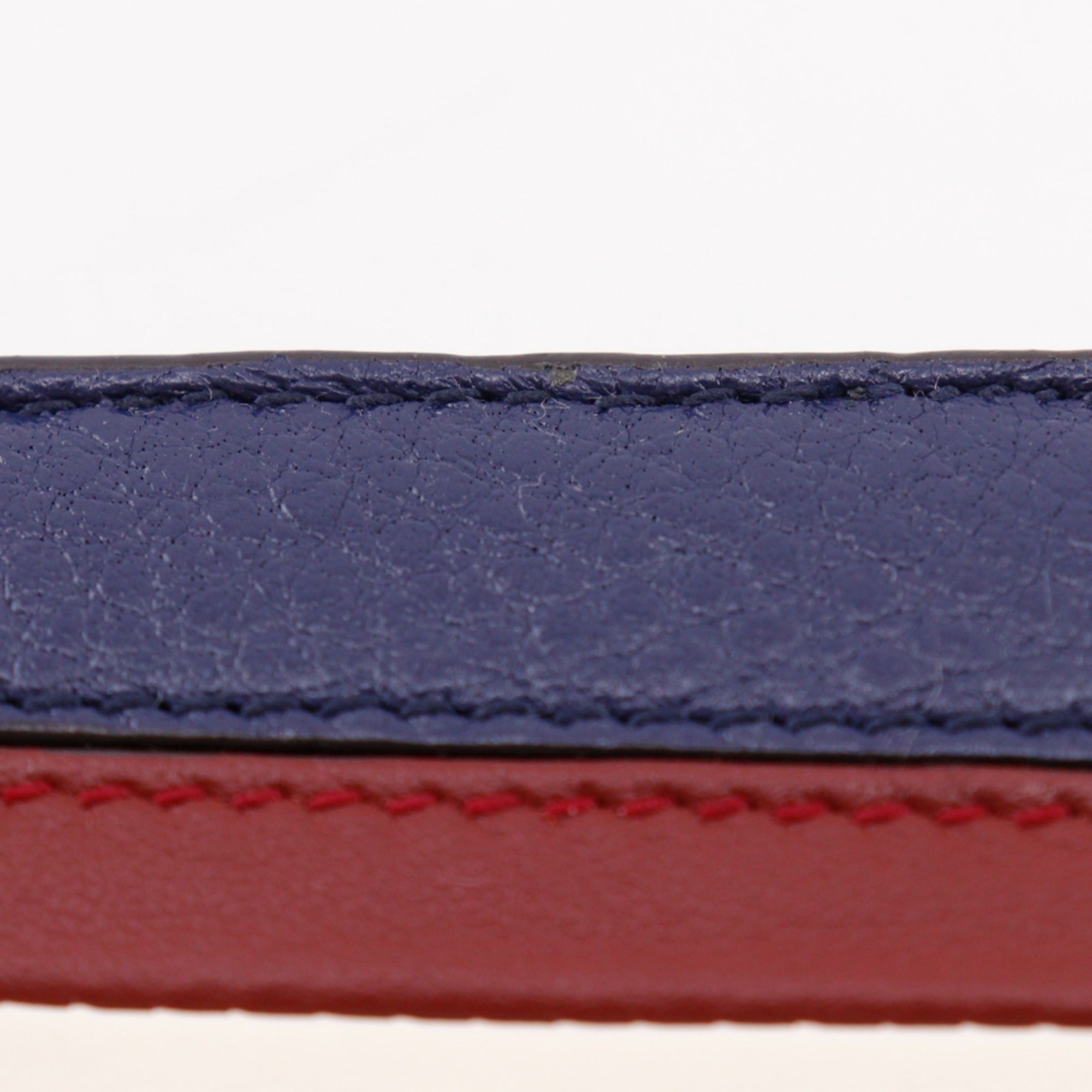 Bally Blue Leather Coin Purse/Coin Case (Pre-Owned)