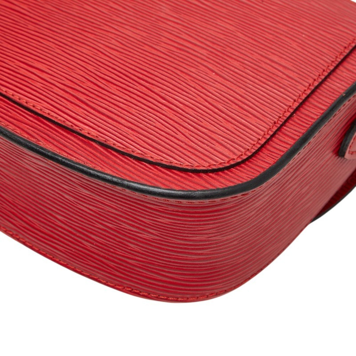Louis Vuitton Epi Red Color Leather Shoulder Bag (Pre-Owned)